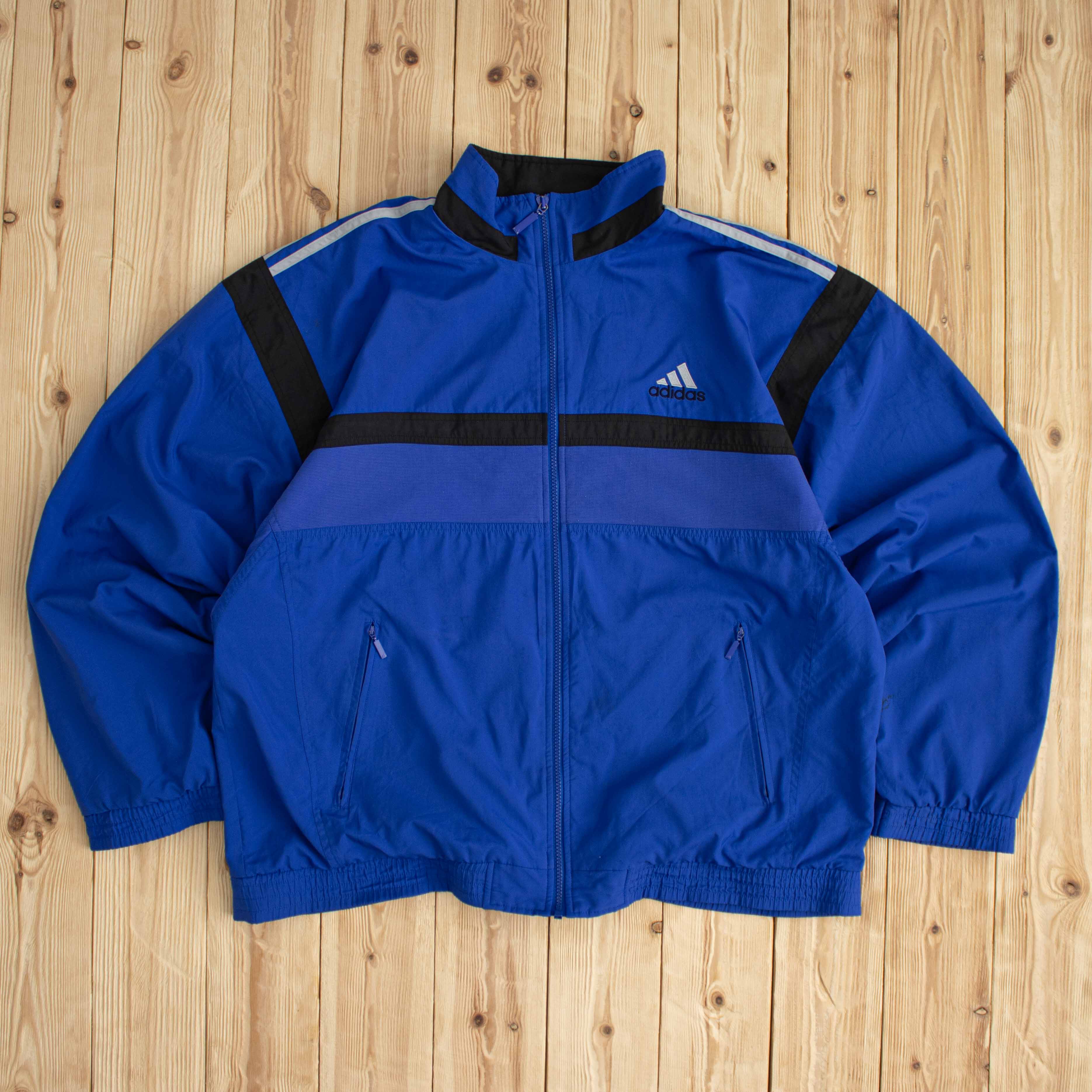 (XL) Vintage Adidas Logo Embroidered Jacket