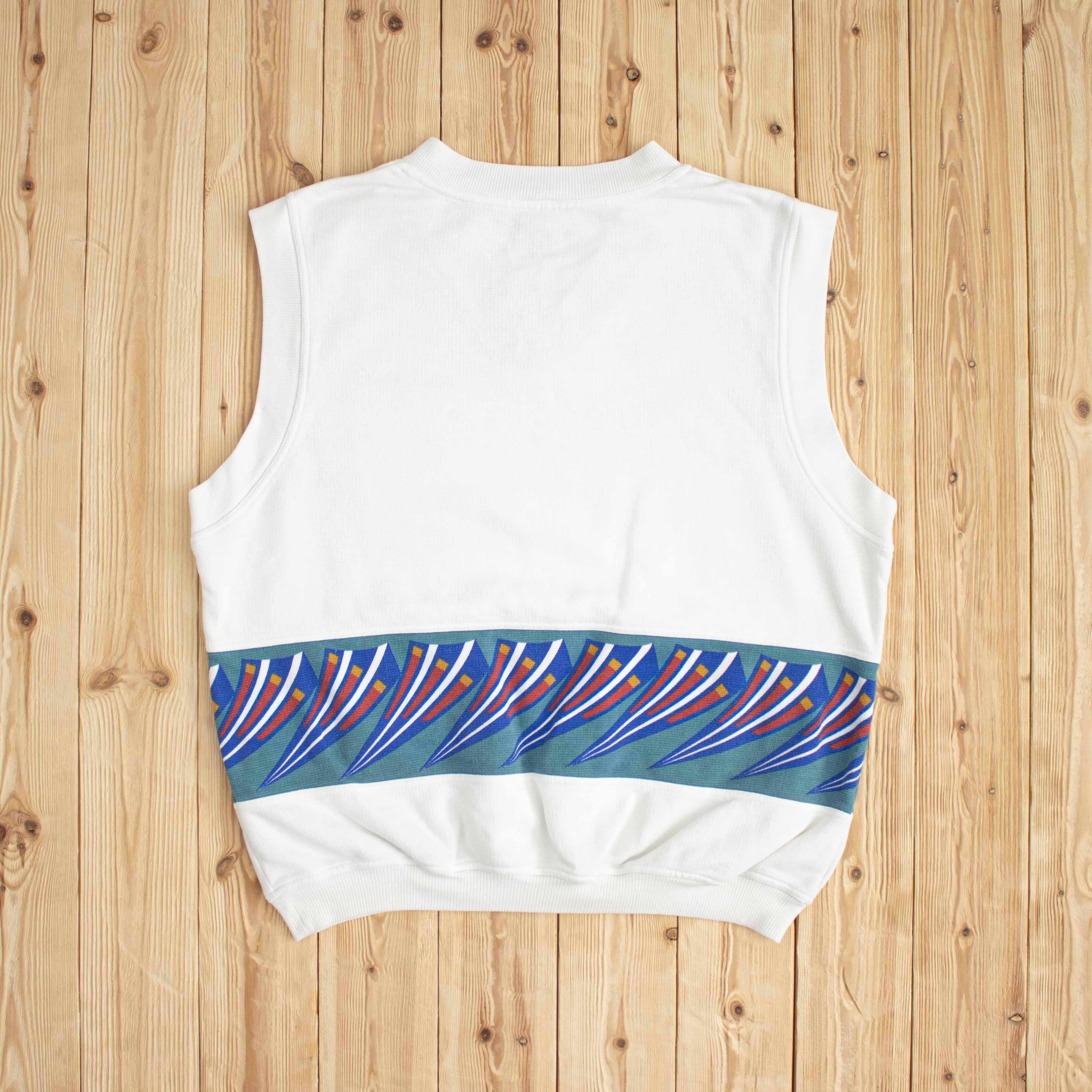 (L/XL) Vintage Adidas Embroidered Vest
