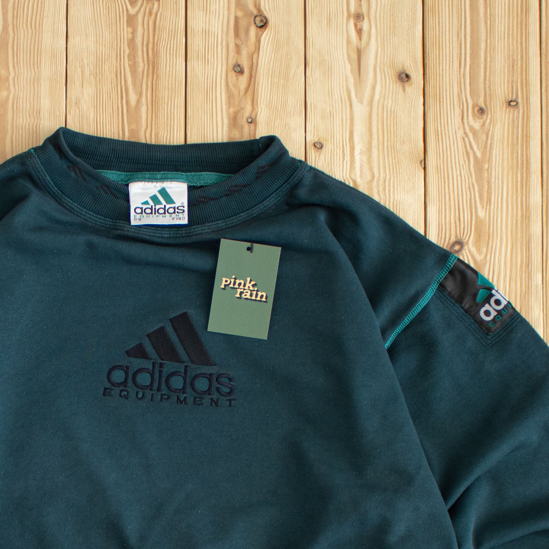(M) Vintage Adidas Equipment Embroidered Sweatshirt