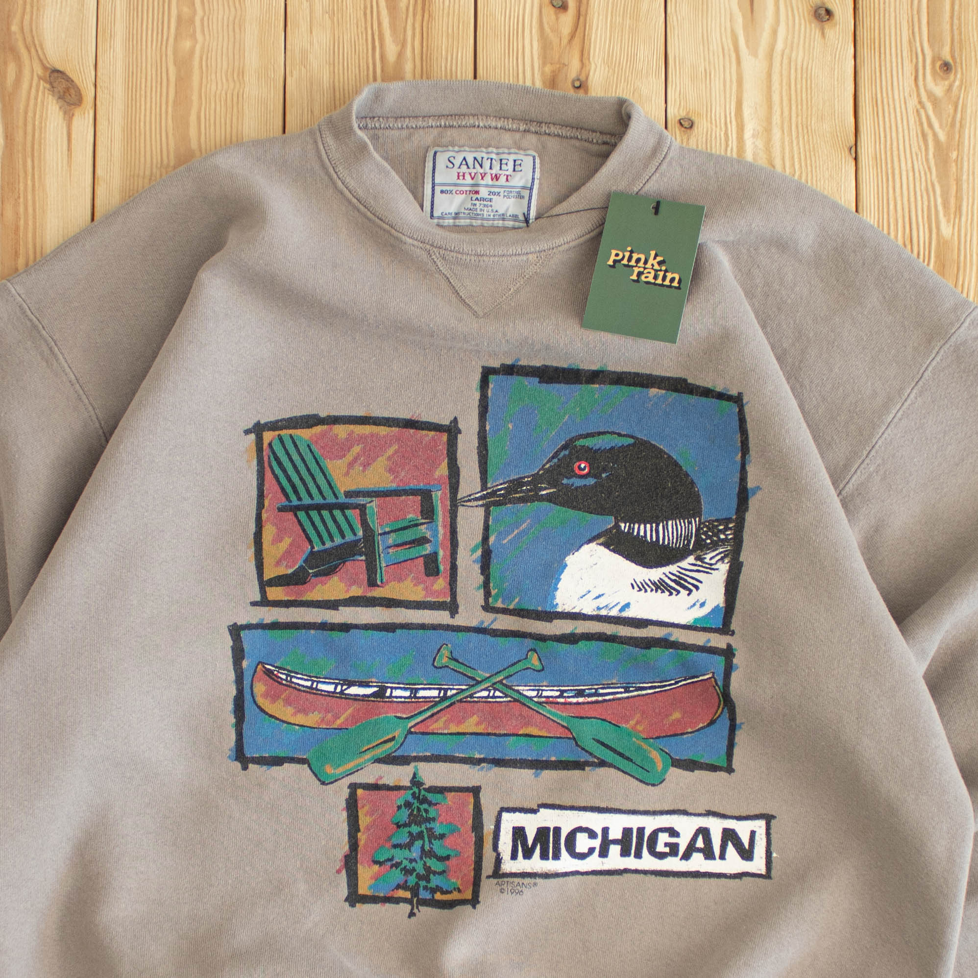 (M) 1996 Artisans Michigan Sweatshirt