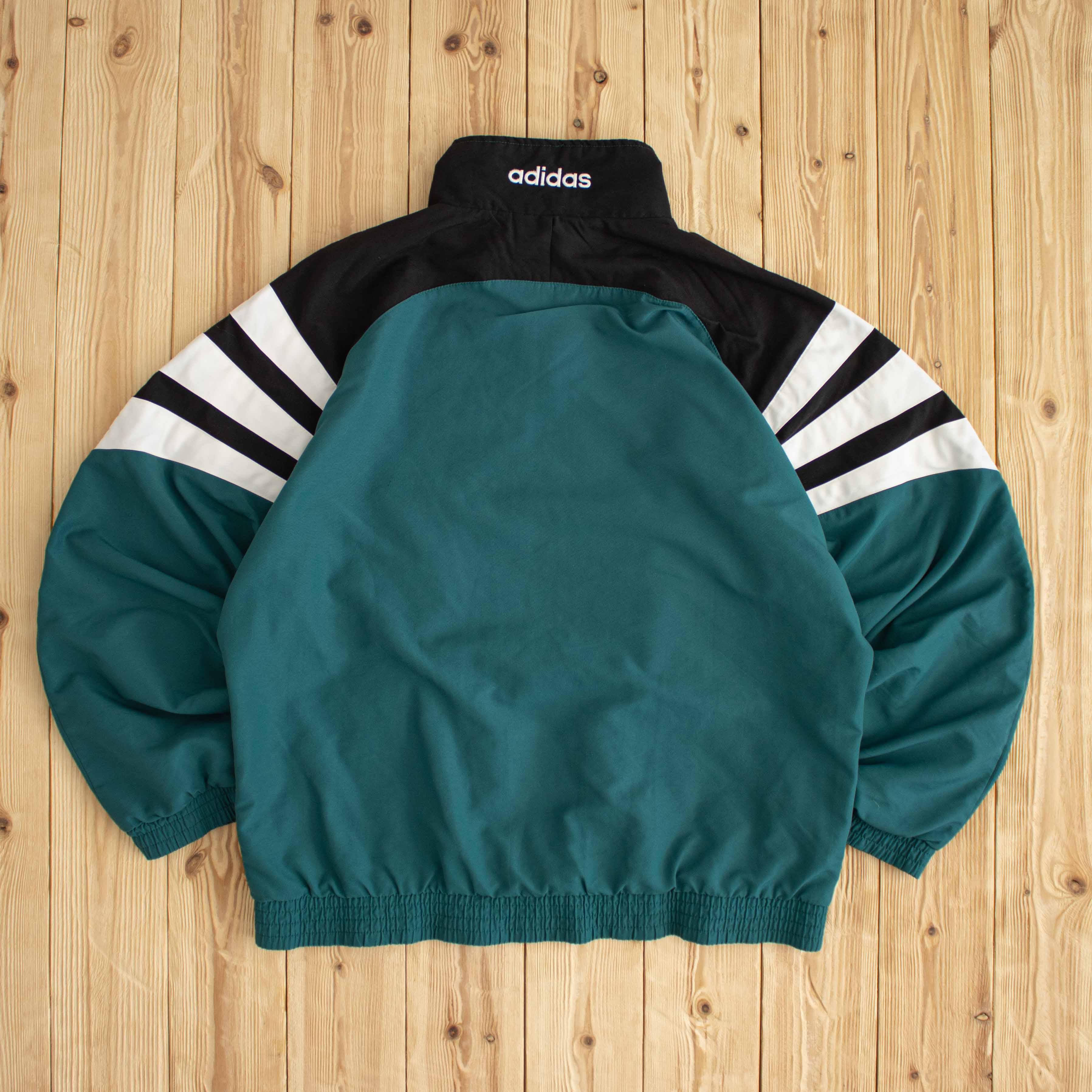 (L) Vintage Adidas Embroidered Jacket