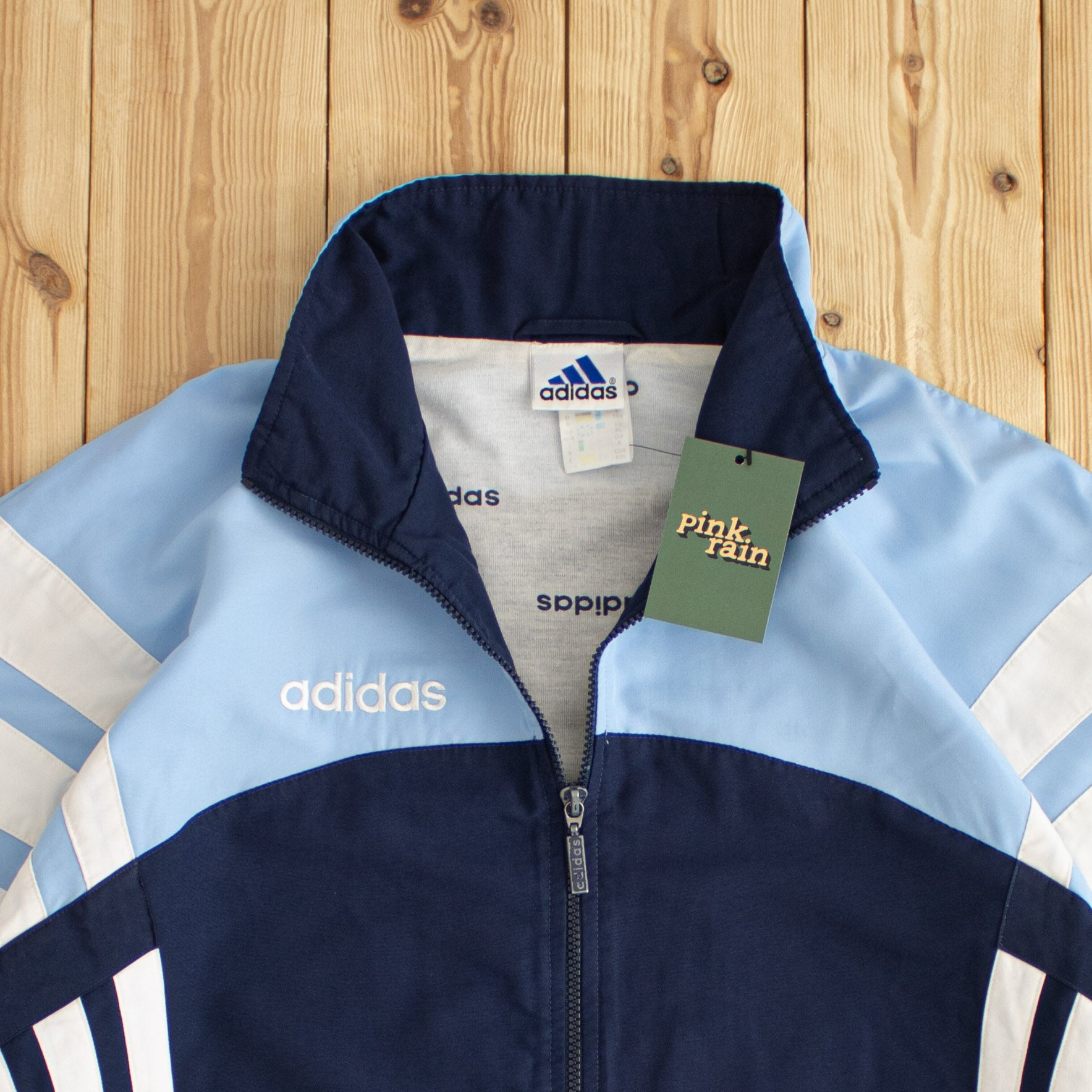 (XL) Vintage Adidas Embroidered Jacket
