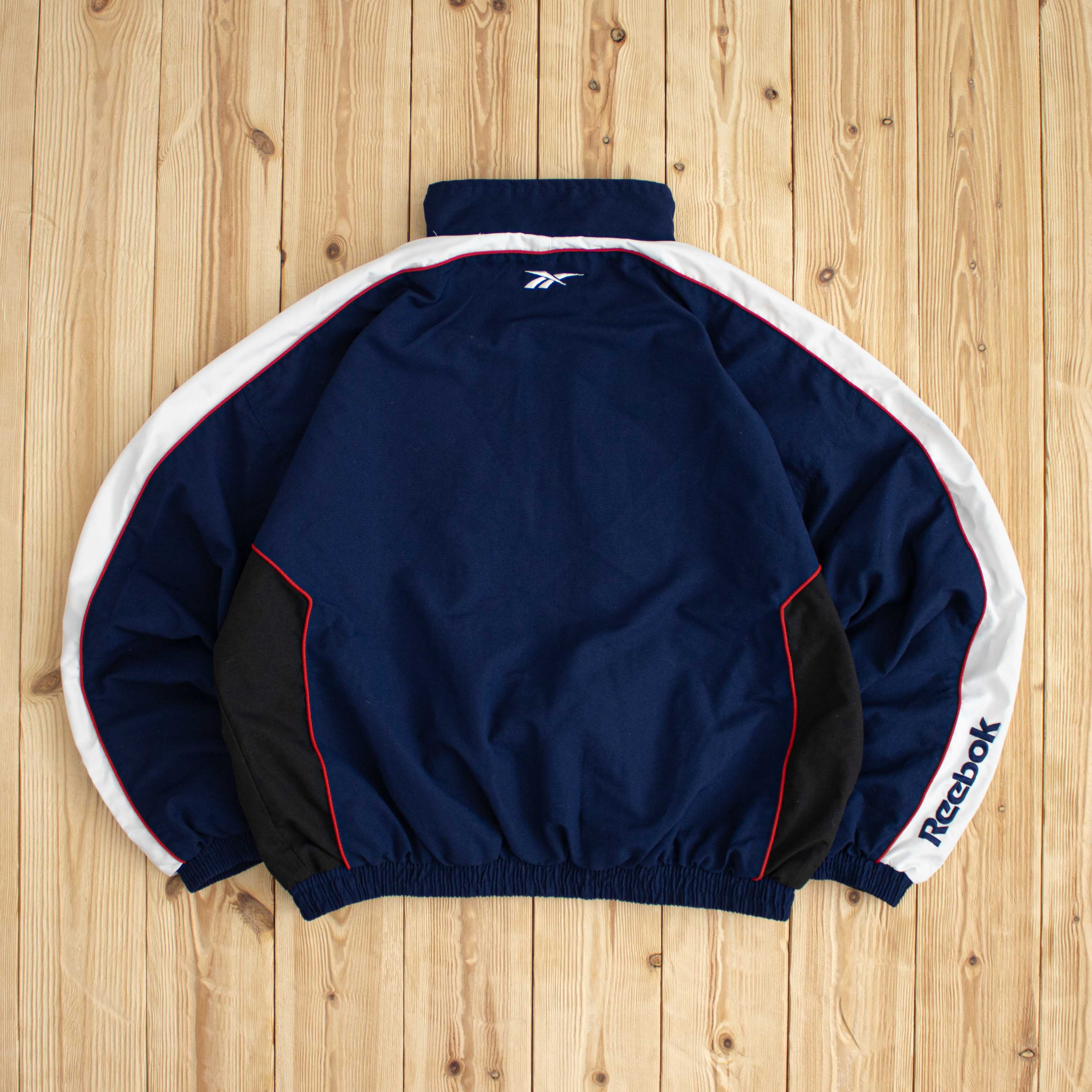 (S/M) Vintage Reebok Embroidered Jacket