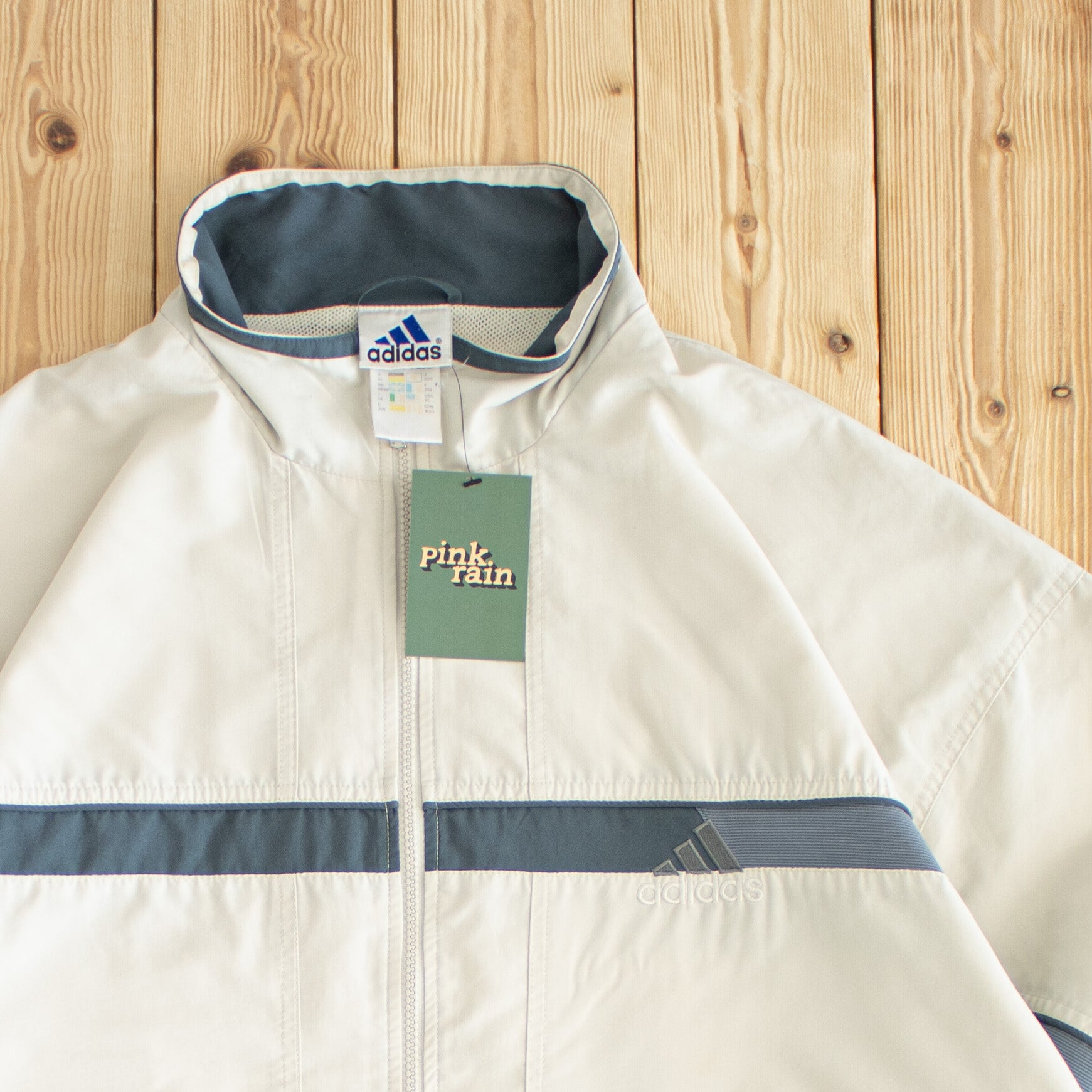 (XL) Vintage Adidas Embroidered Jacket