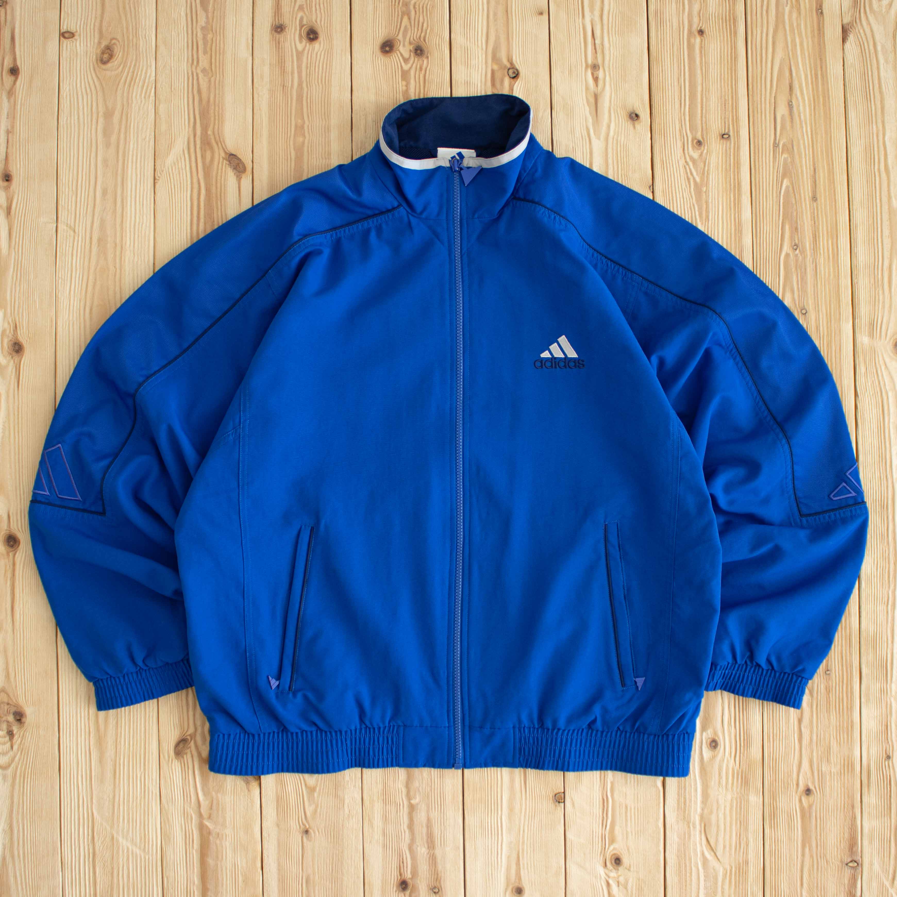 (M/L) Vintage Adidas Embroidered Jacket