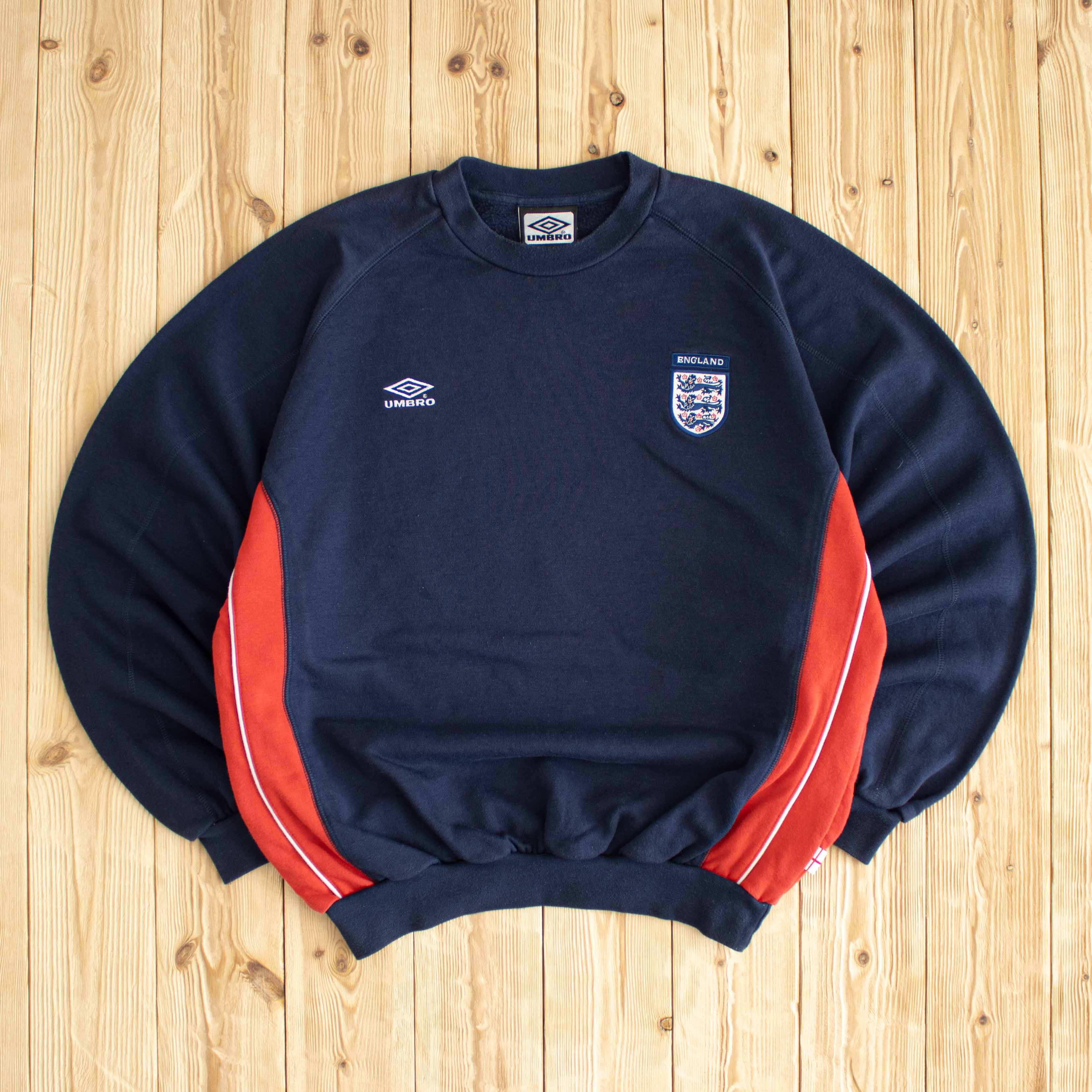 (M) Vintage Umbro England Embroidered Sweatshirt