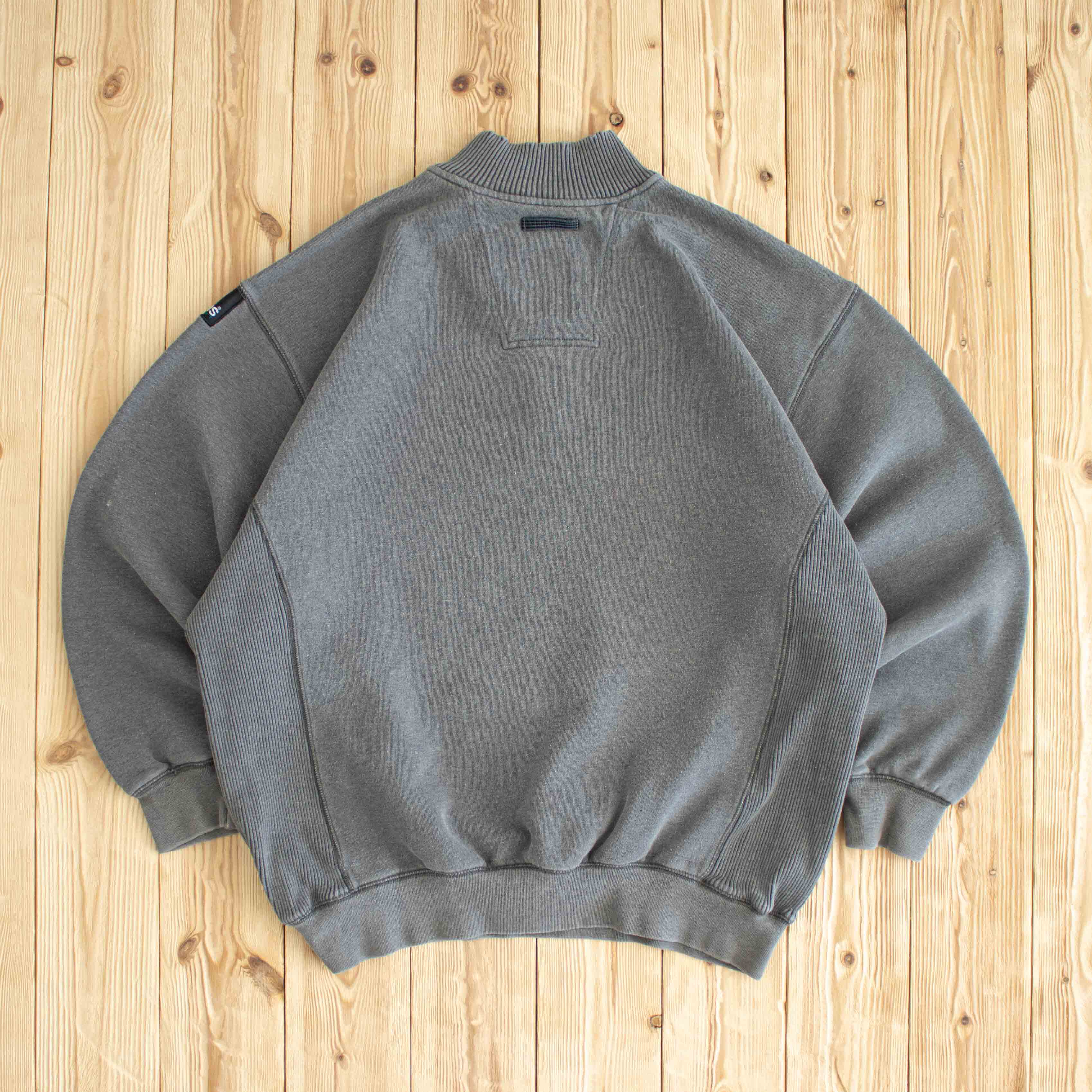 (L) Vintage Adidas Equipment Embroidered Quarter-Zip