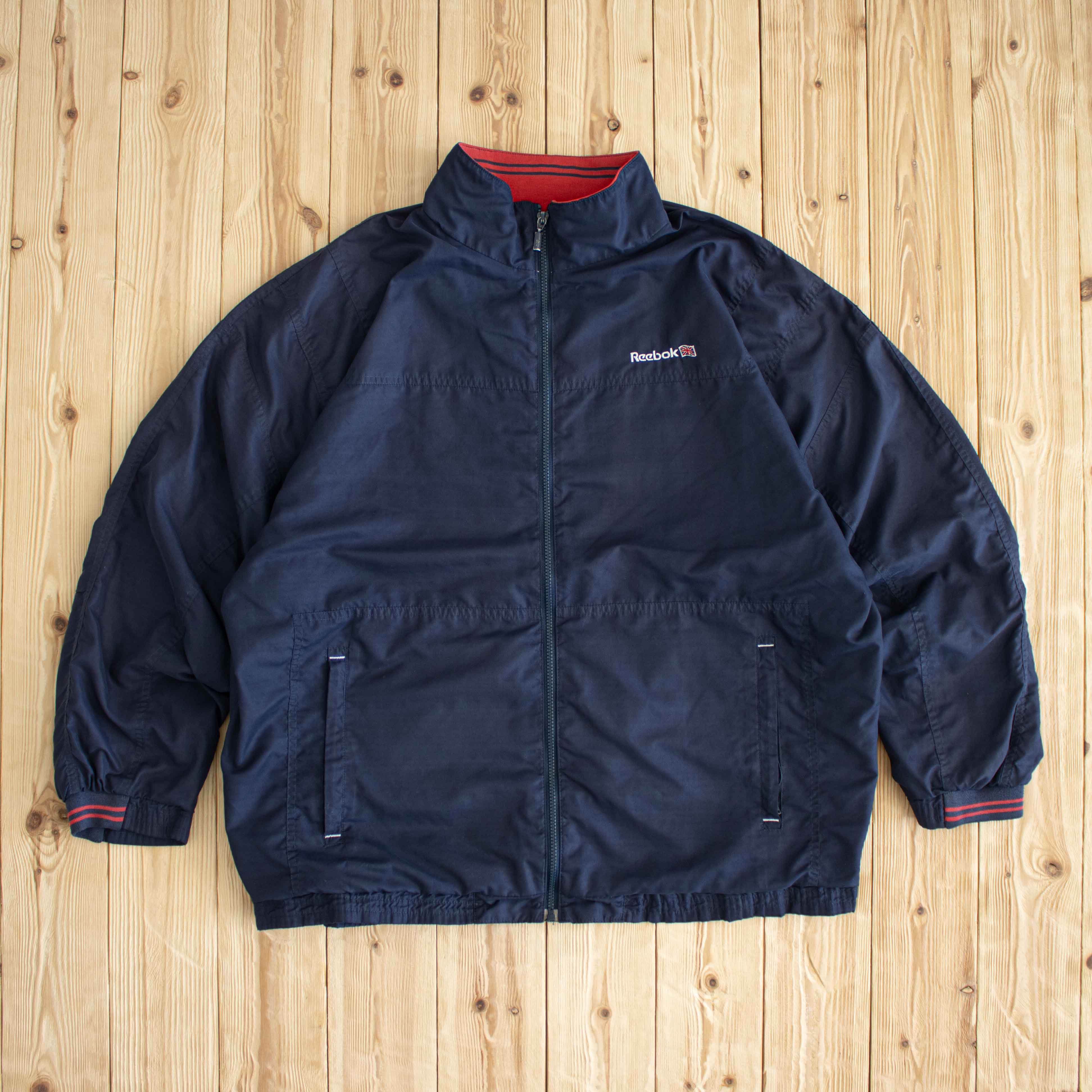 (XL) Vintage Reebok Essential Embroidered Jacket