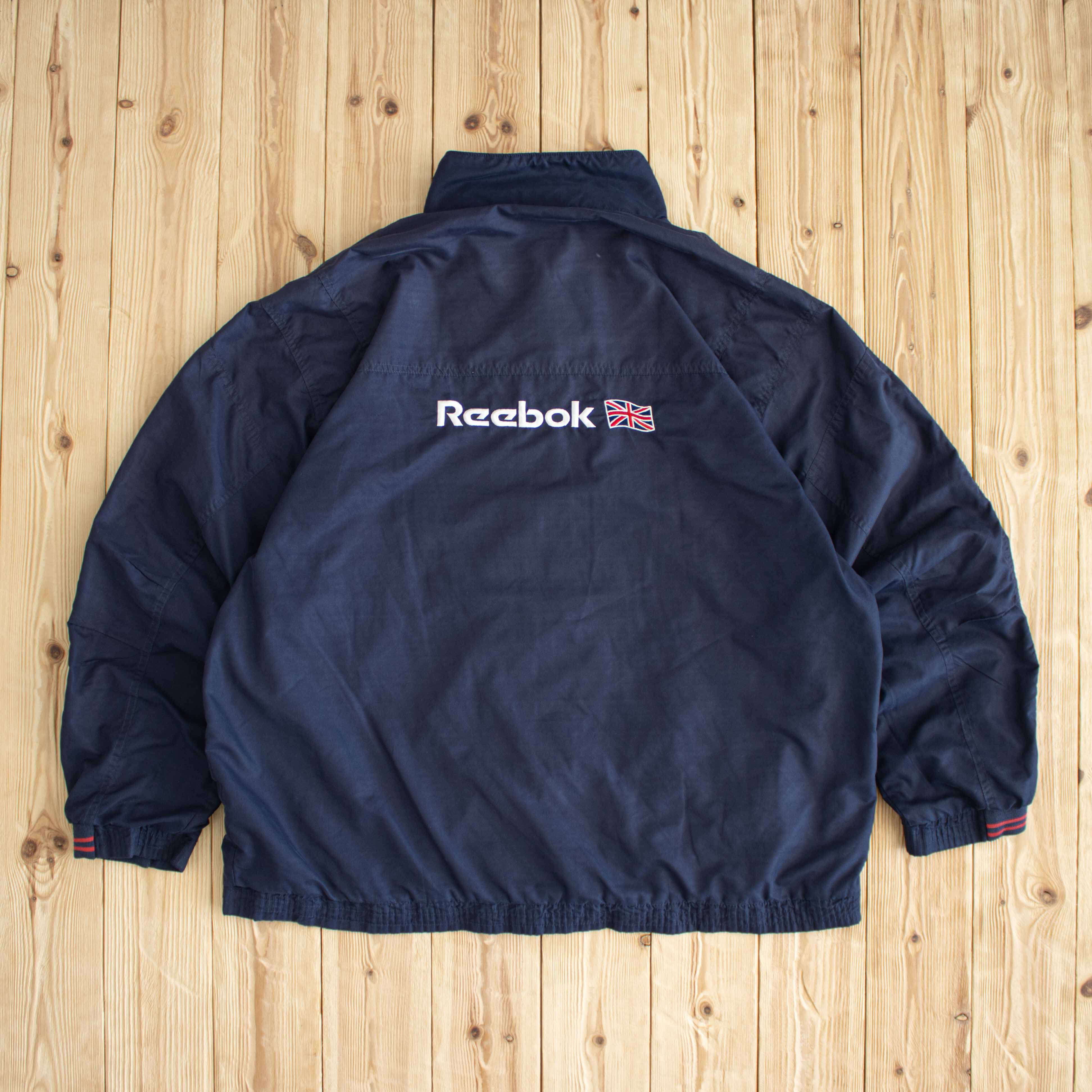 (XL) Vintage Reebok Essential Embroidered Jacket
