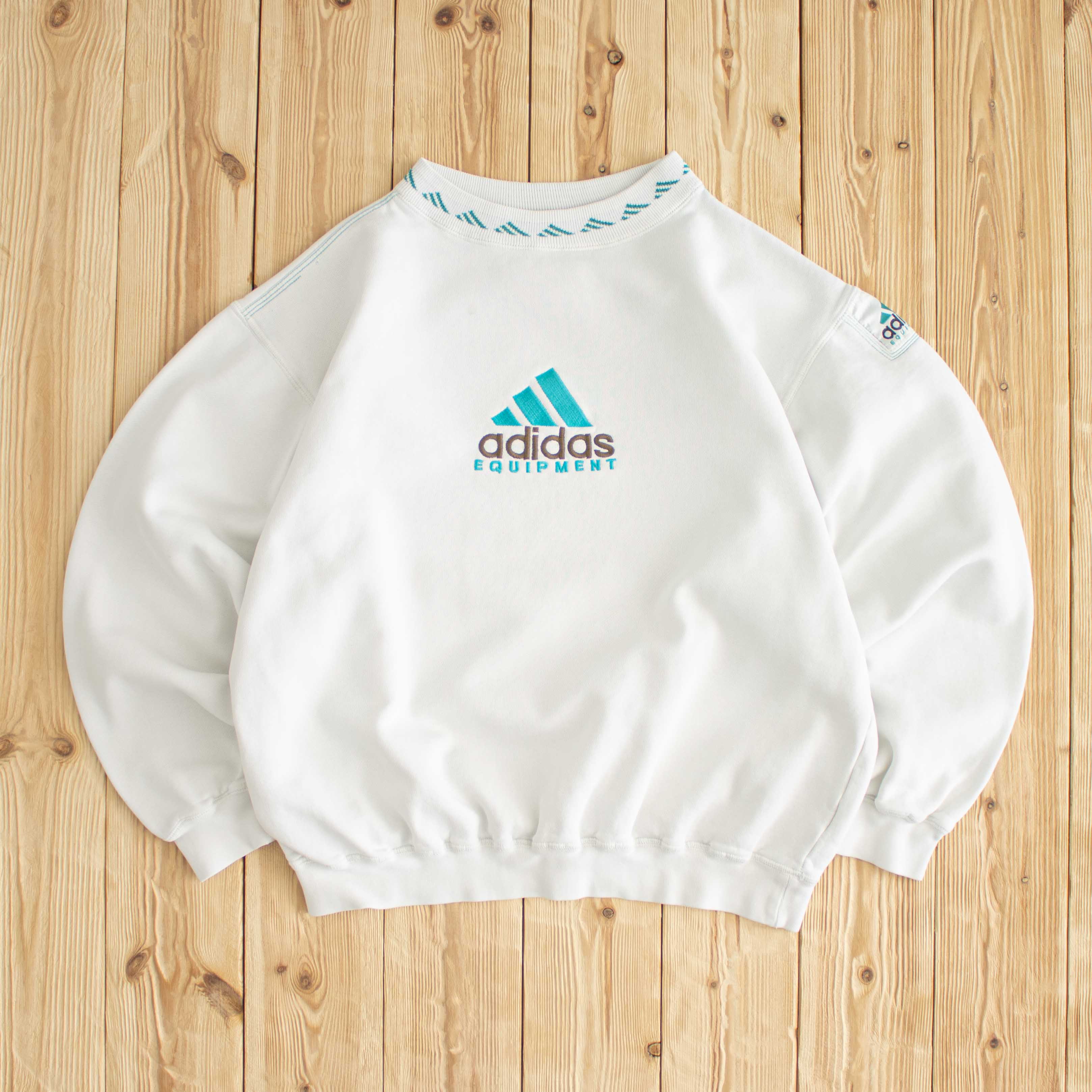 (S) Vintage Adidas Equipment Embroidered Sweatshirt