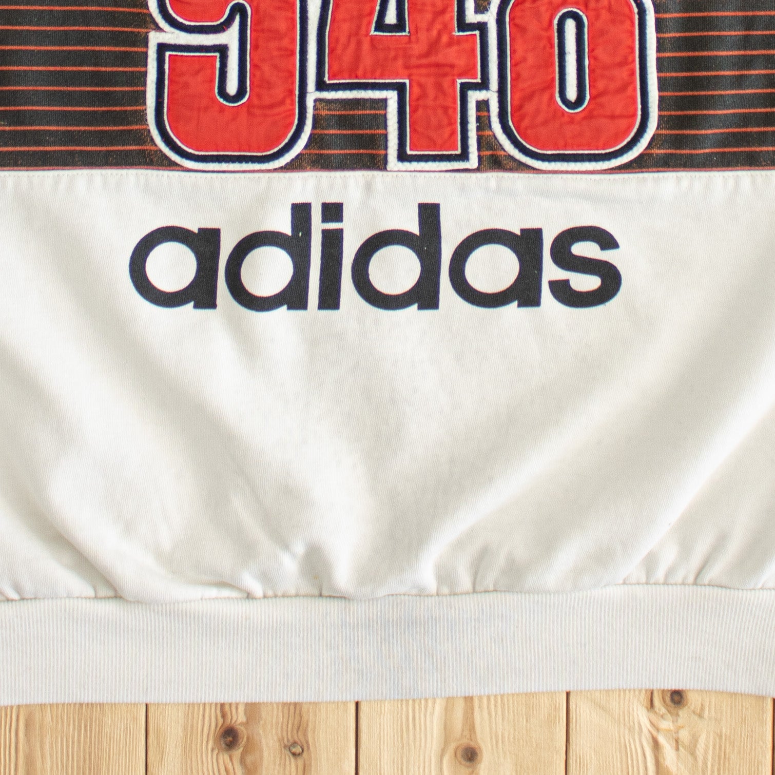 (L) Vintage Adidas Cyclone Cycling 948 Embroidered Sweatshirt