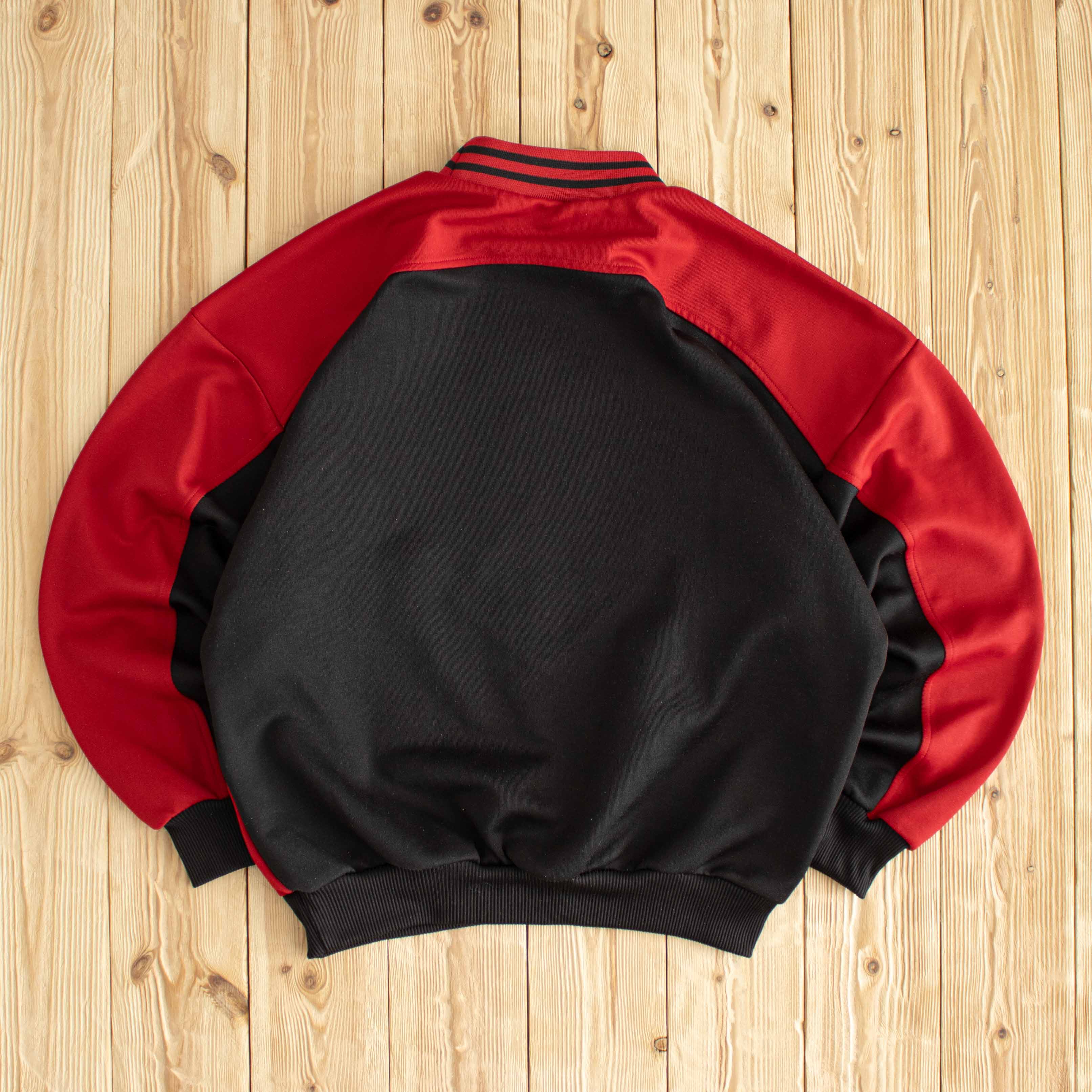 (M) Adidas Vintage Embroidered Sweatshirt Red