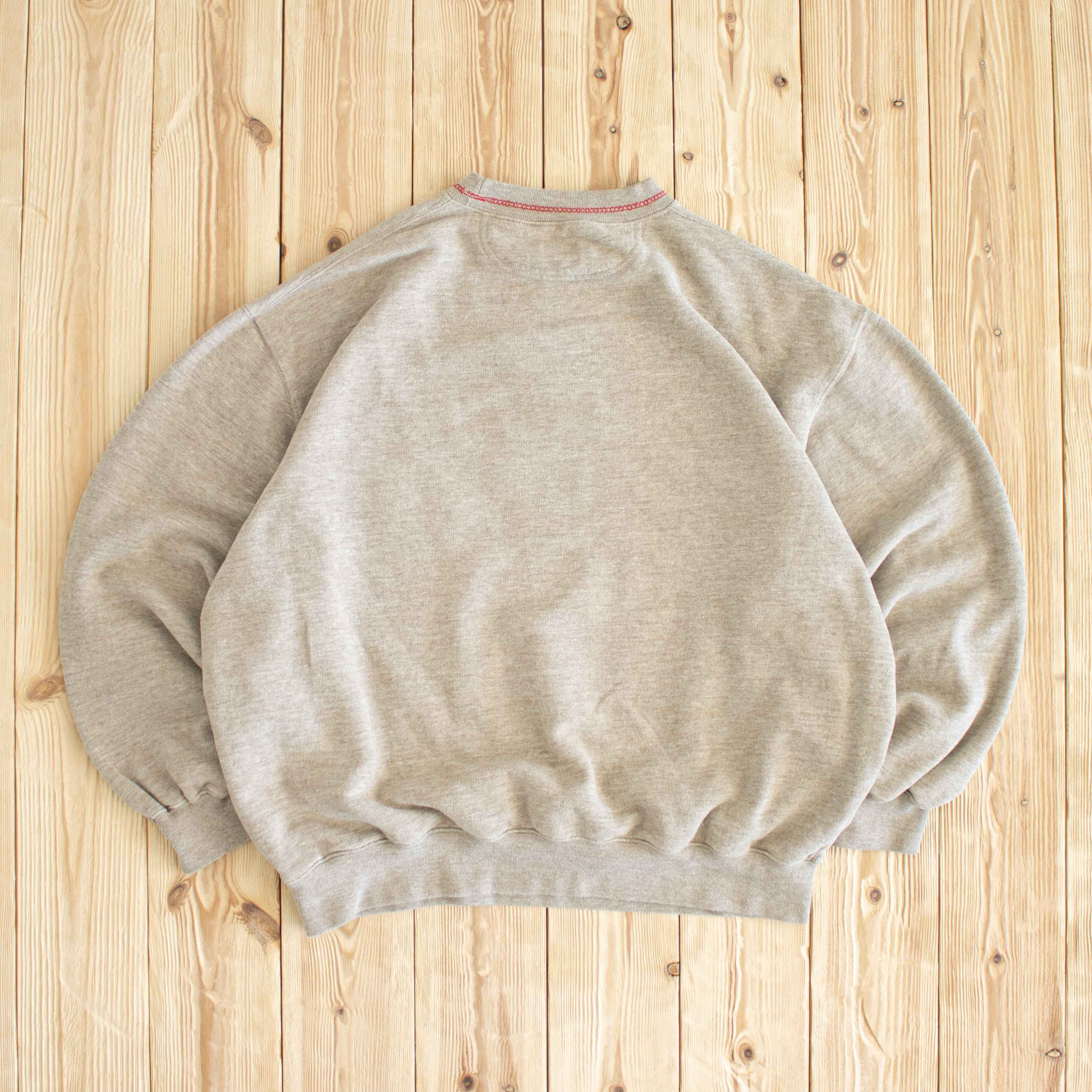 (M) Yukonquest Vintage Embroidered Sweatshirt Brown