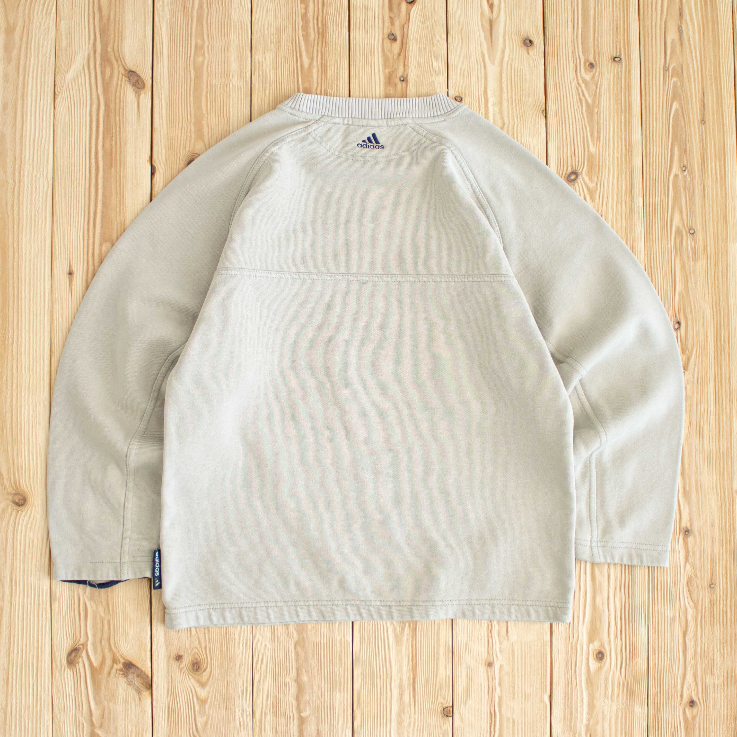 (XS) Adidas Vintage Sweatshirt Beige