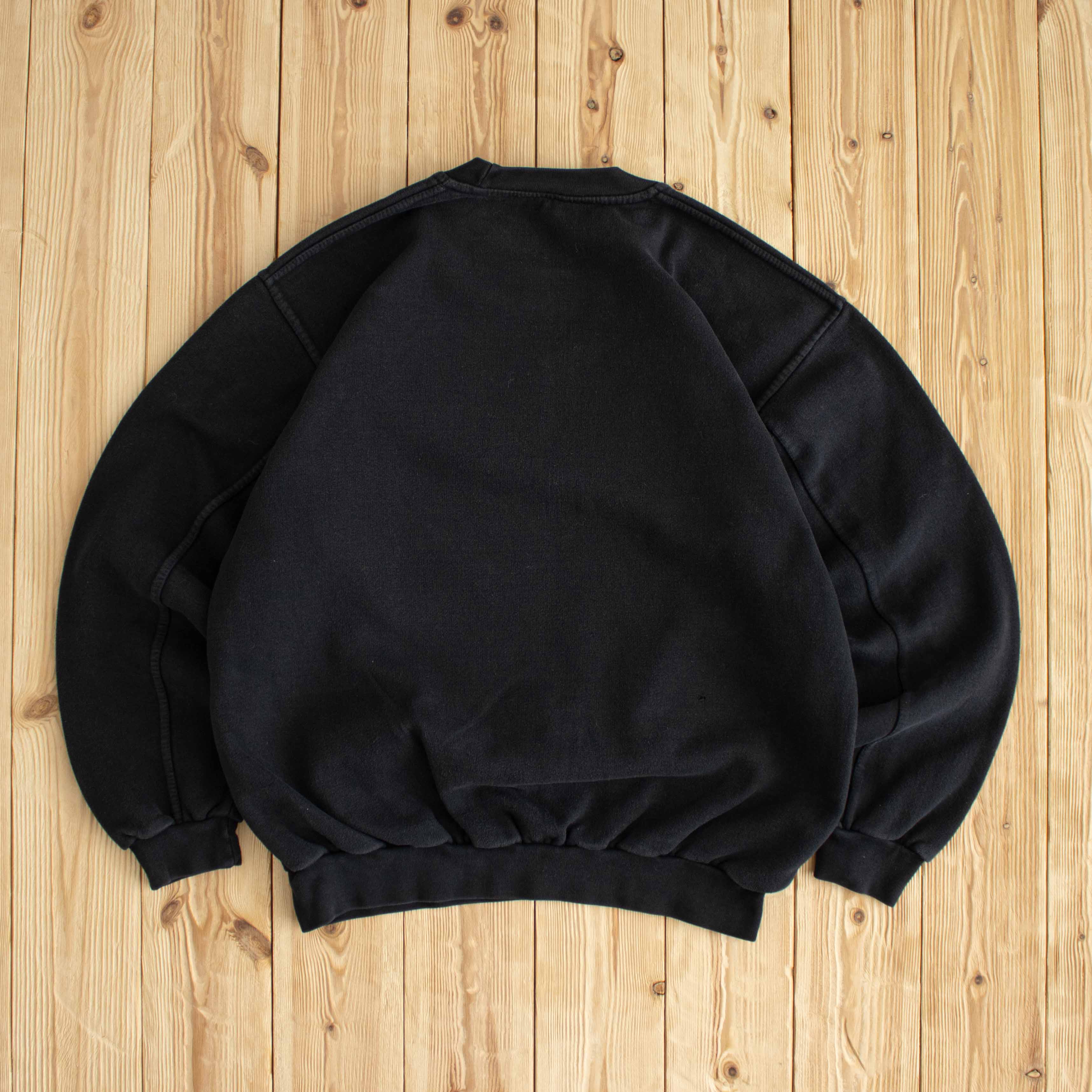 (M) Nike Vintage Basketball Sweatshirt Black