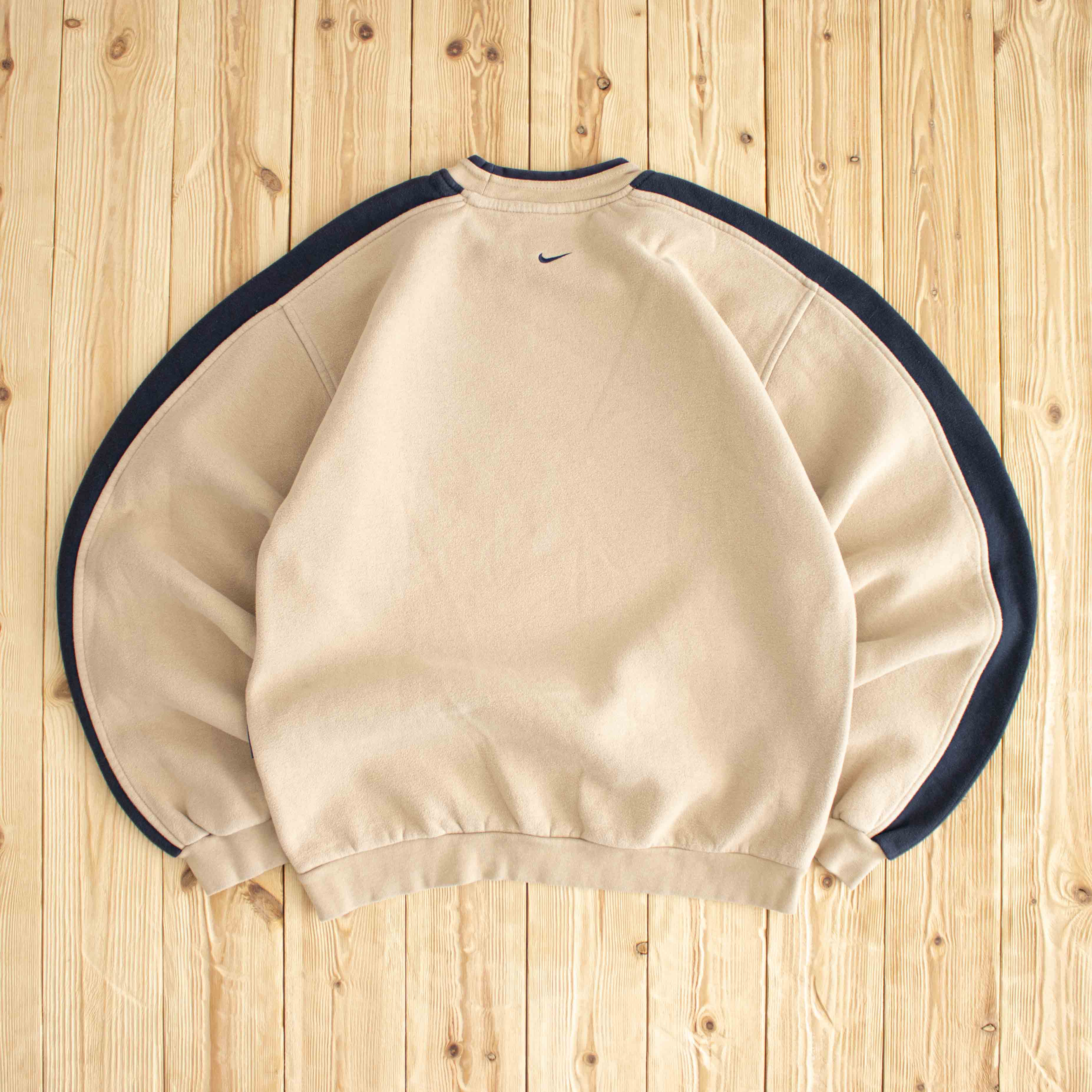 (L/XL) Nike Vintage Golf Embroidered Sweatshirt Beige