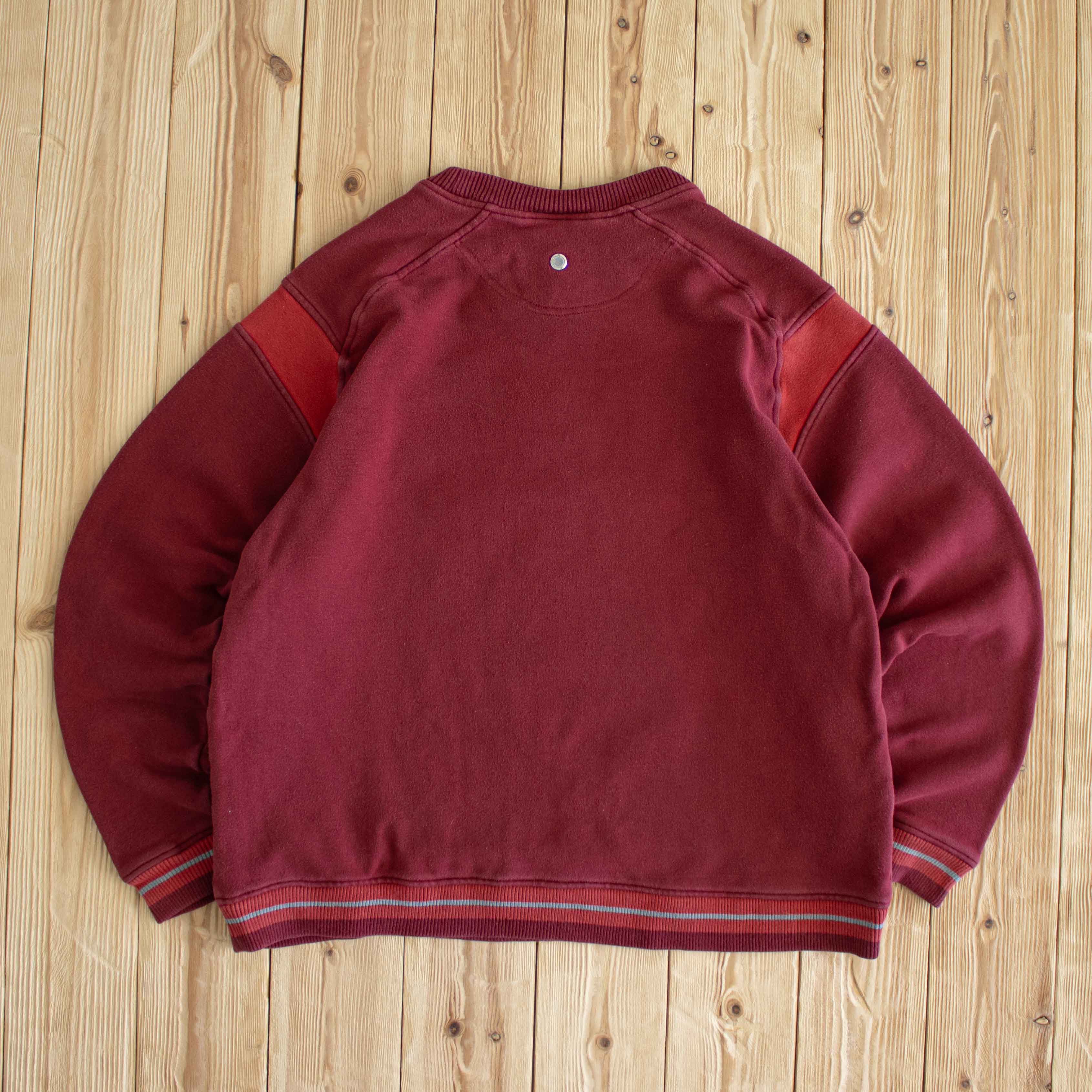 (M) Nike SPRTSDLX Vintage Embroidered Sweatshirt Red