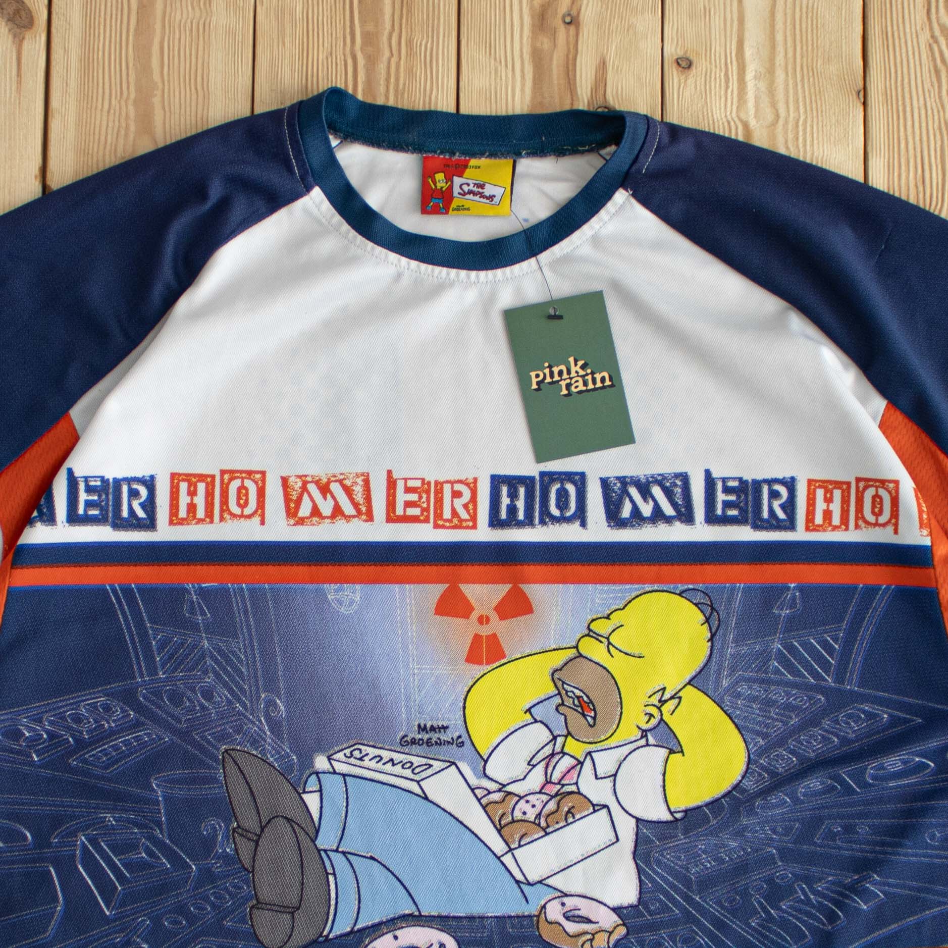 (L/XL) 2003 The Simpsons Vintage T-Shirt White