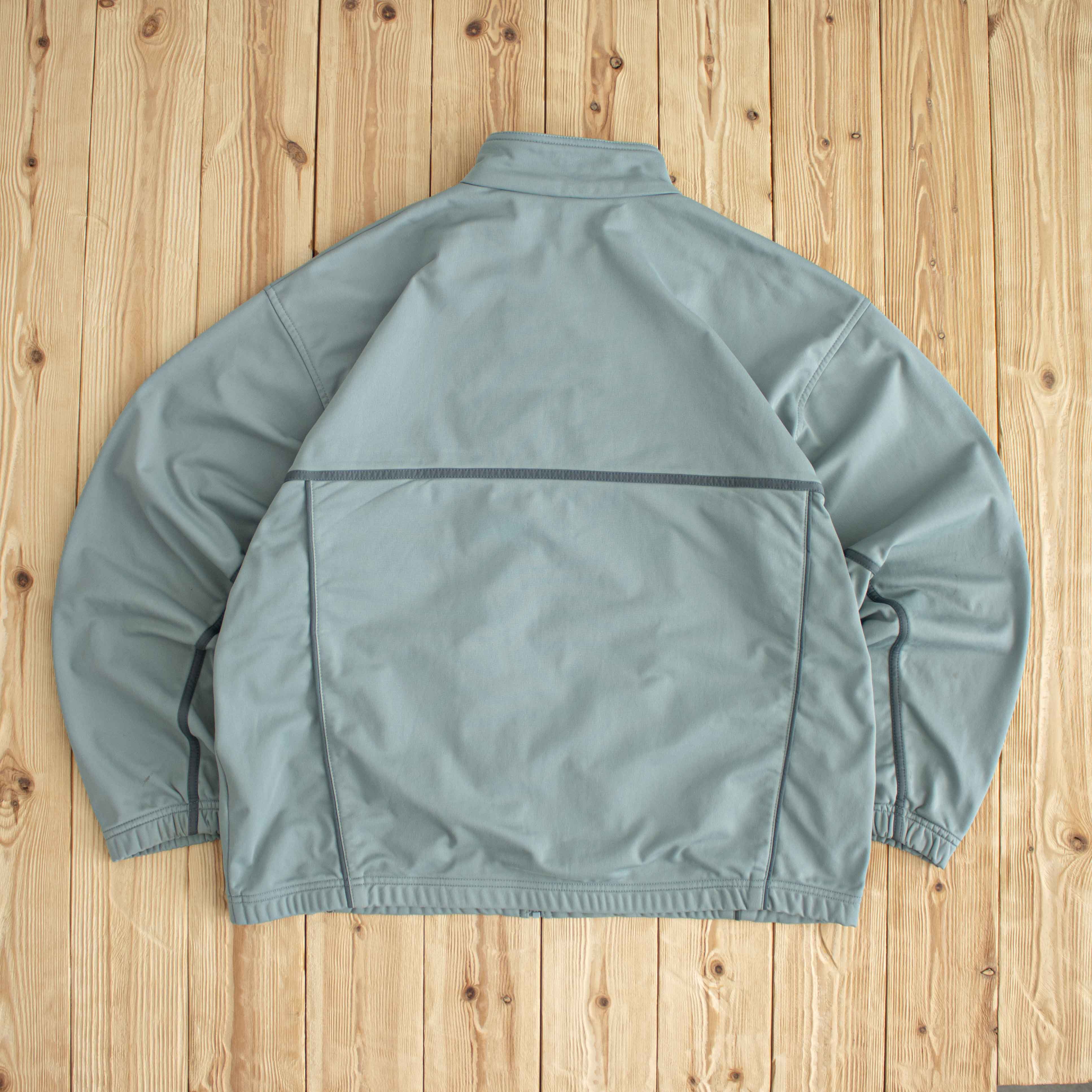 (L/XL) Nike Oregon Vintage Embroidered Full-Zip Sweatshirt Green