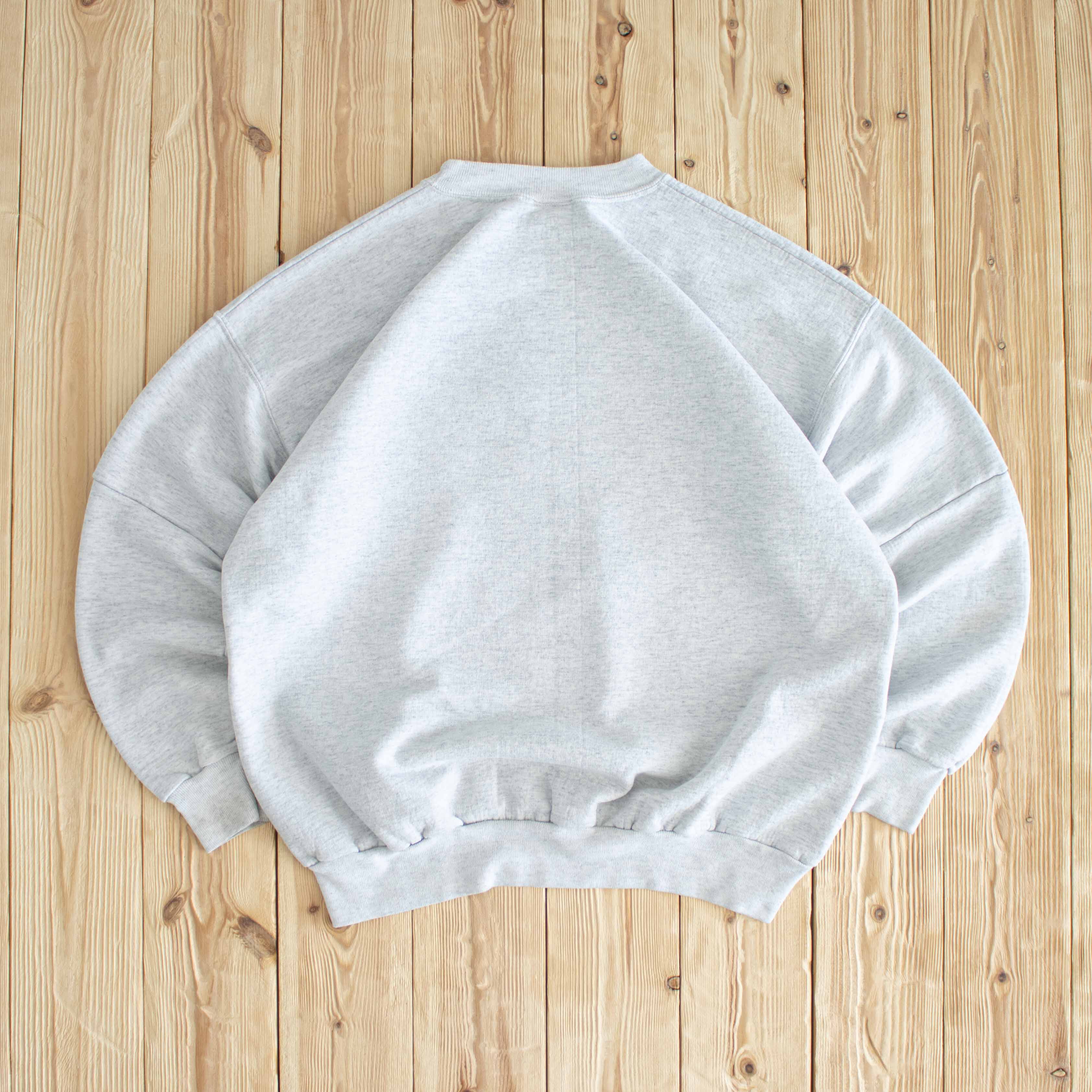 (S/M) Nike Air Vintage Embroidered Sweatshirt Gray