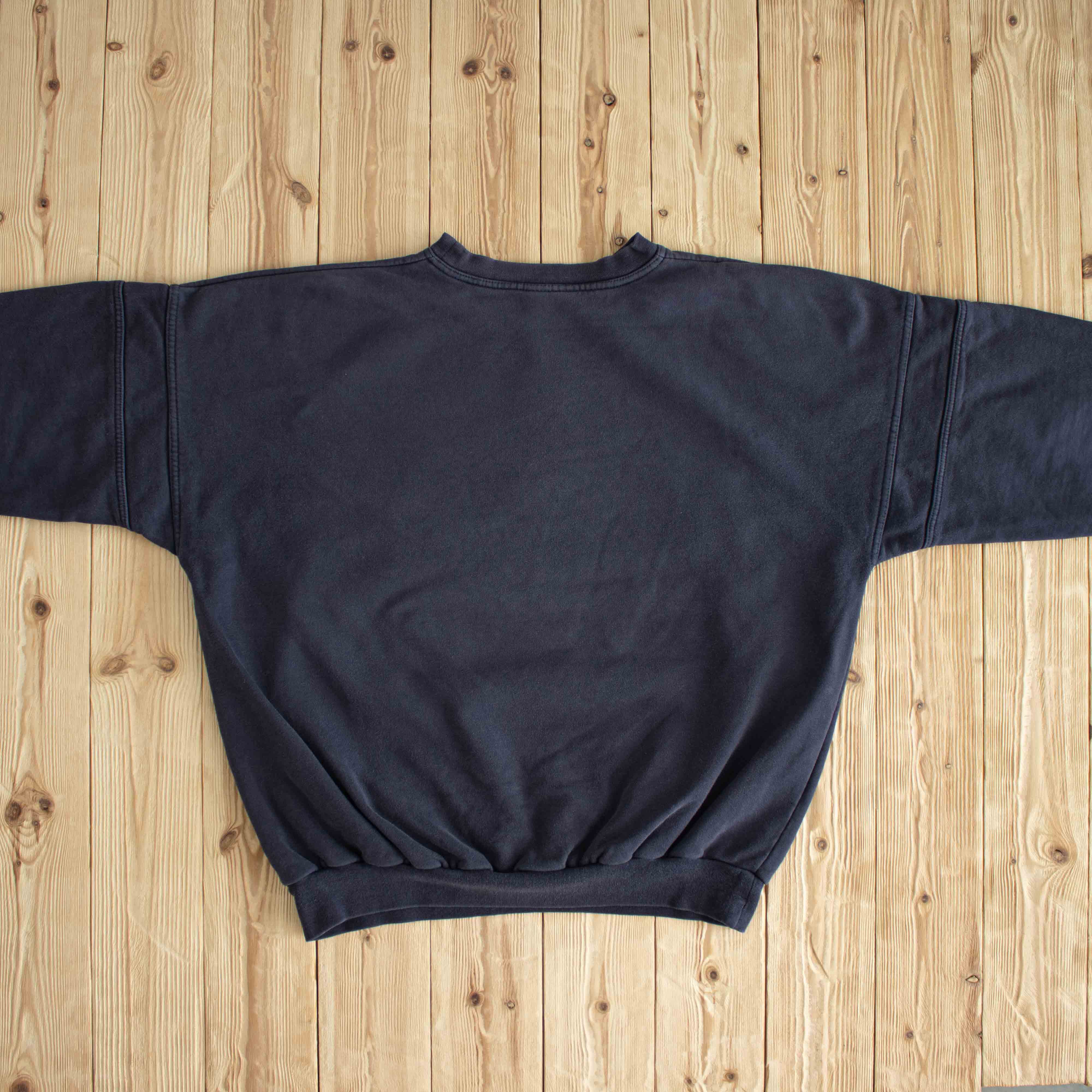 (L) Adidas Golf Vintage Embroidered Sweatshirt Blue