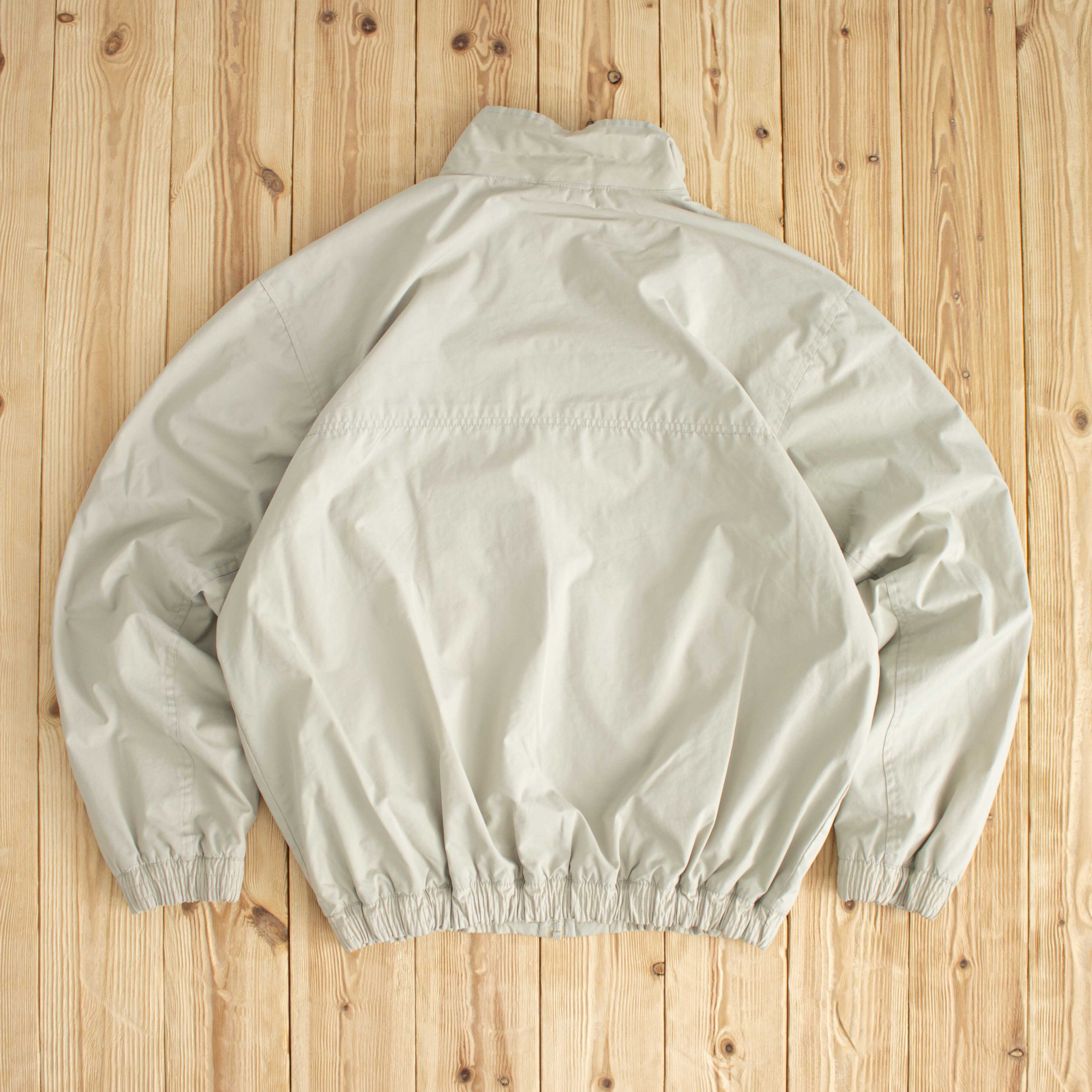 (L) Adidas Vintage Essential Embroidered Jacket Beige