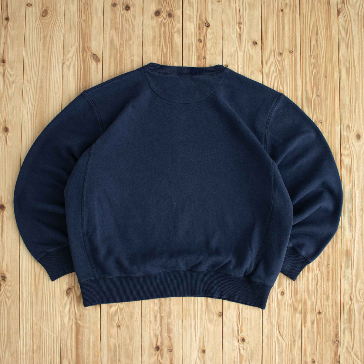 (L) Nike Vintage Essential Embroidered Sweatshirt Blue