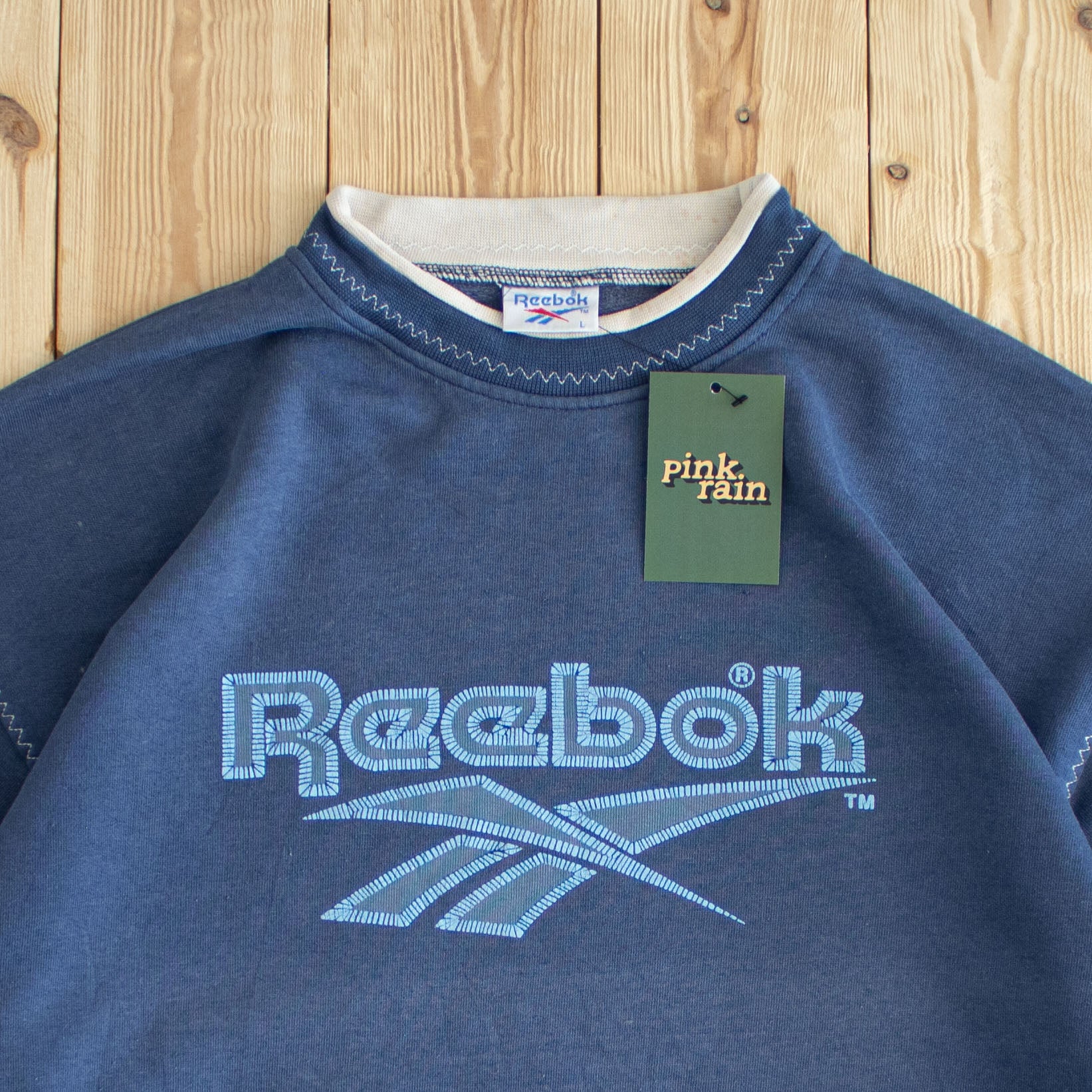 (M) Reebok Vintage Sweatshirt Blue