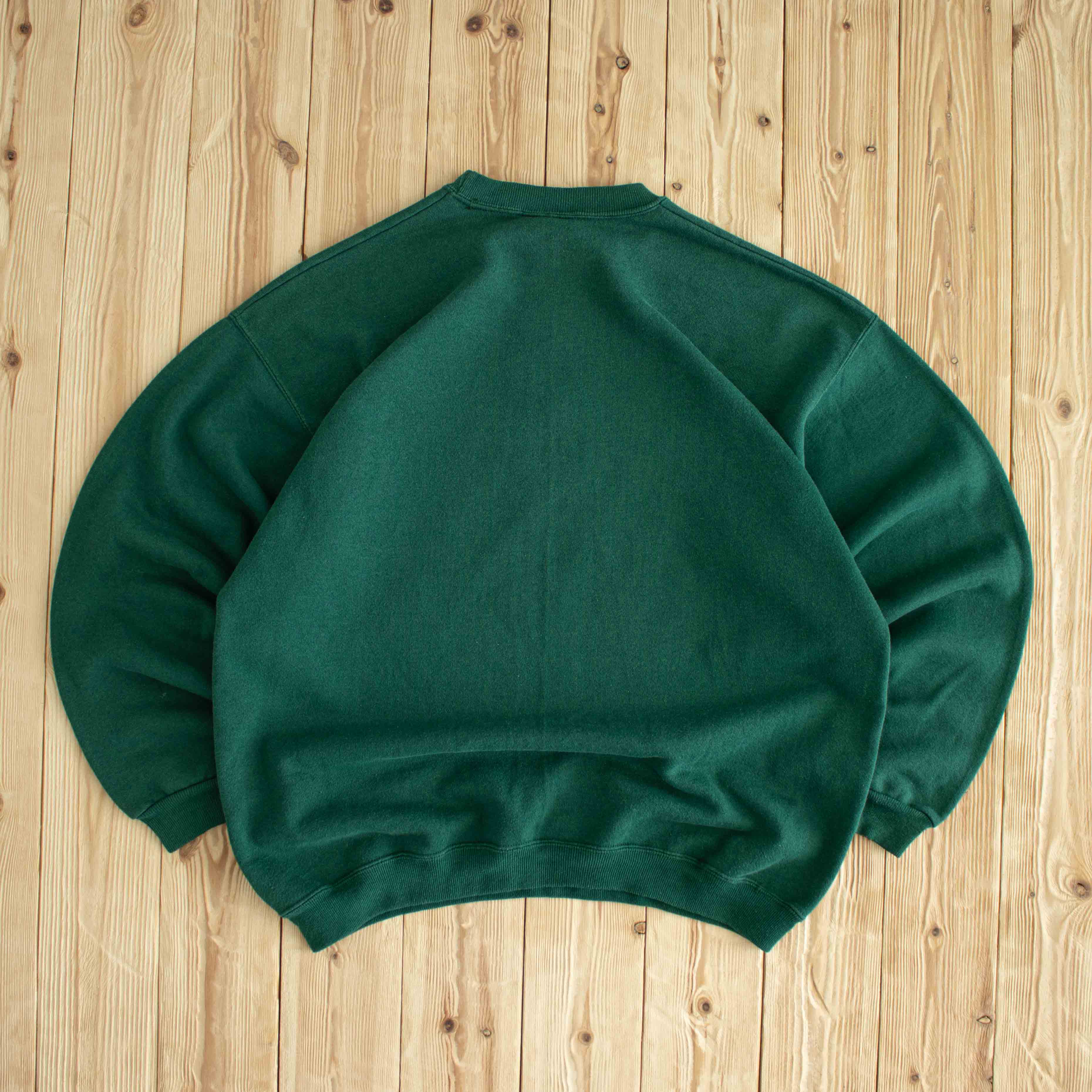(L/XL) Atlanta 1996 Vintage Hanes Embroidered Sweatshirt Green