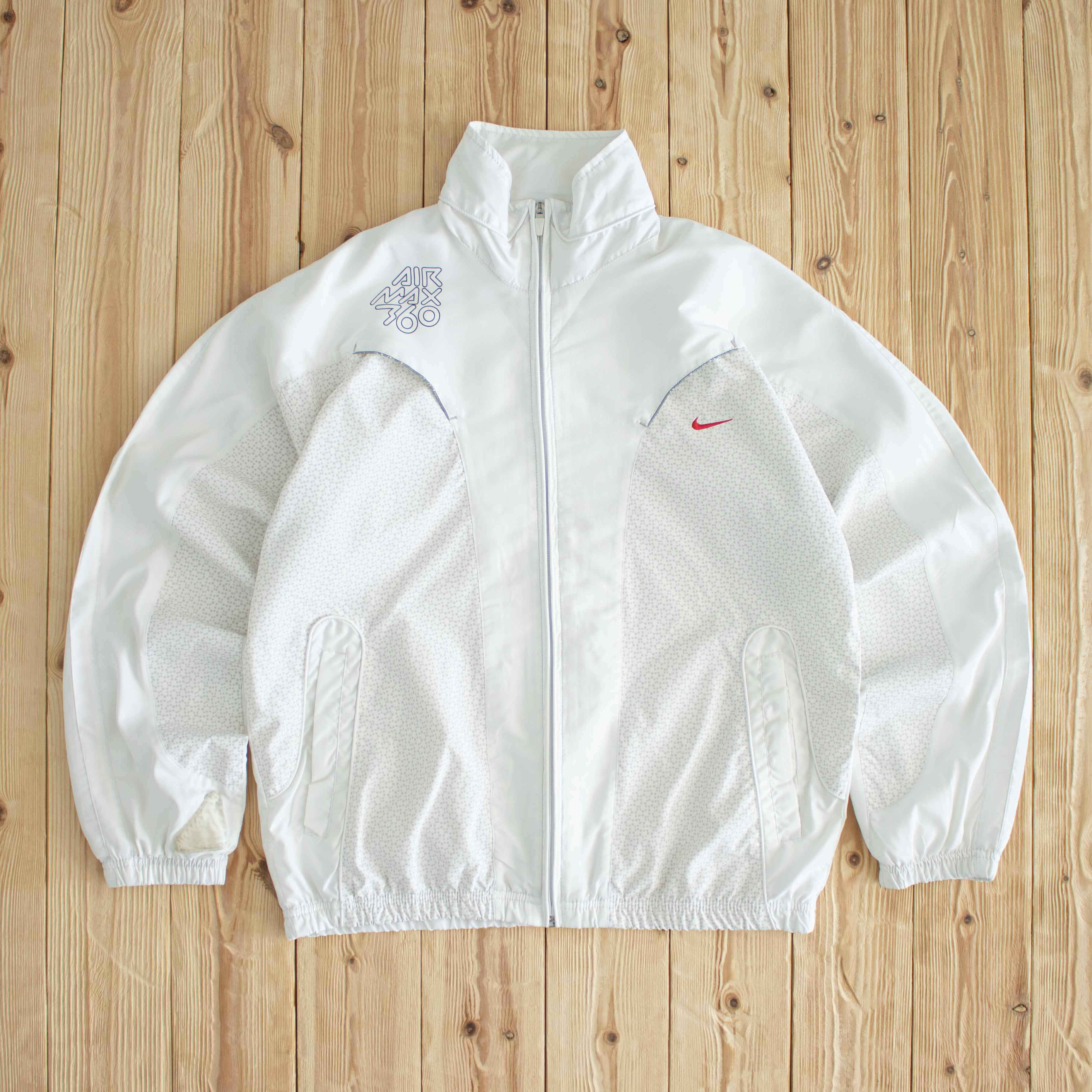 (M) Nike Air Max 360 Vintage Embroidered Jackey White