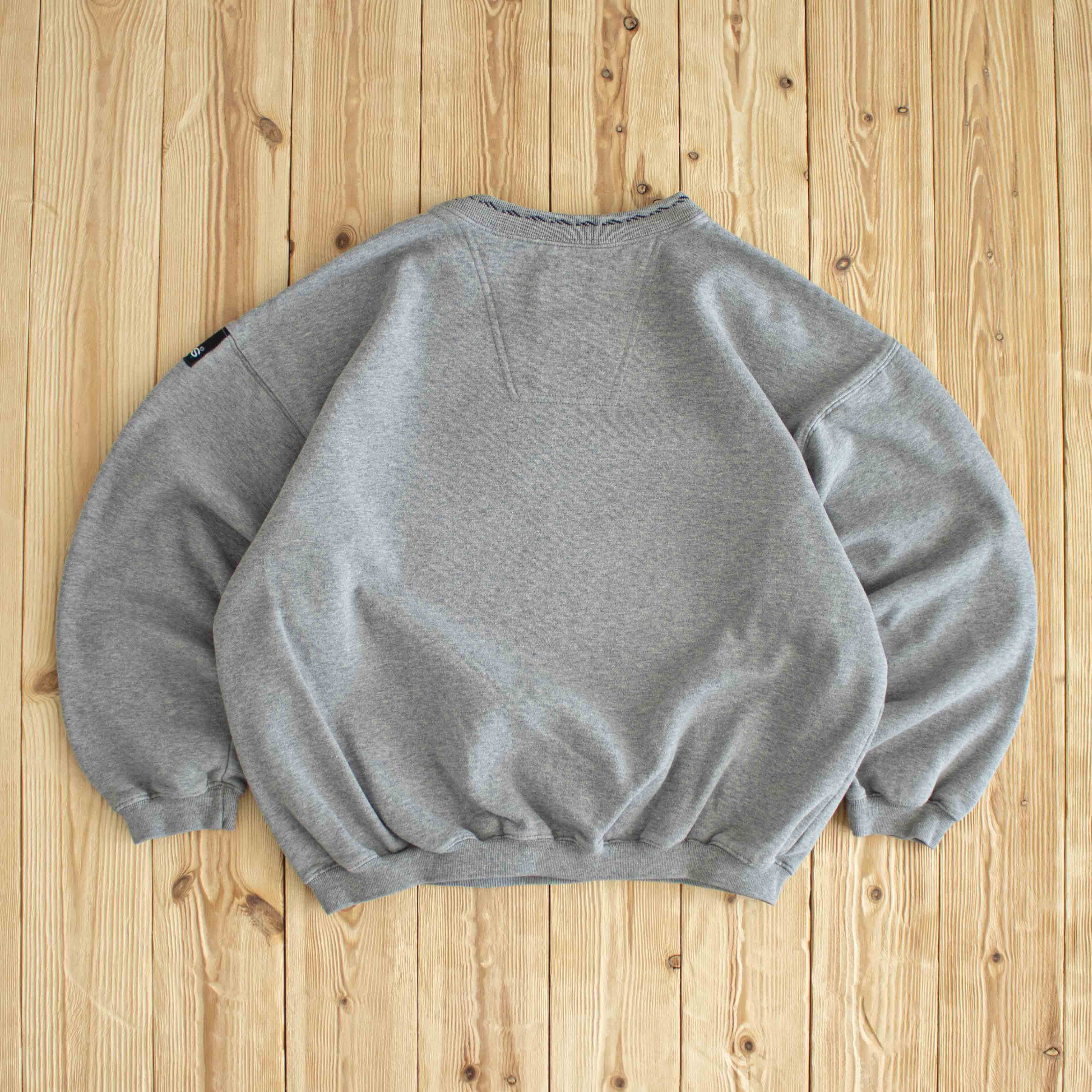 (S) Adidas Equipment Vintage Embroidered Sweatshirt Gray