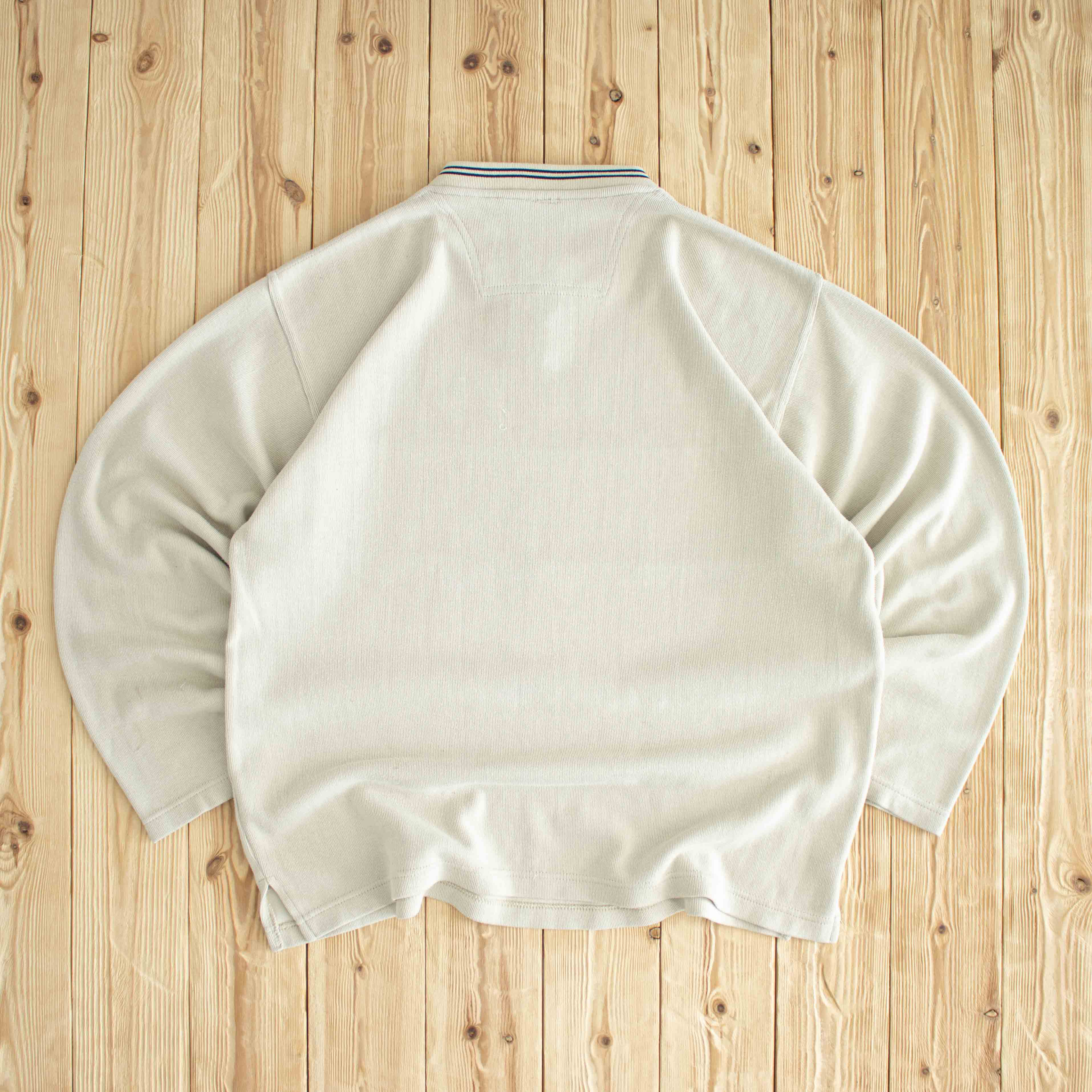 (L/XL) Nike Vintage Essential Embroidered Sweatshirt Beige