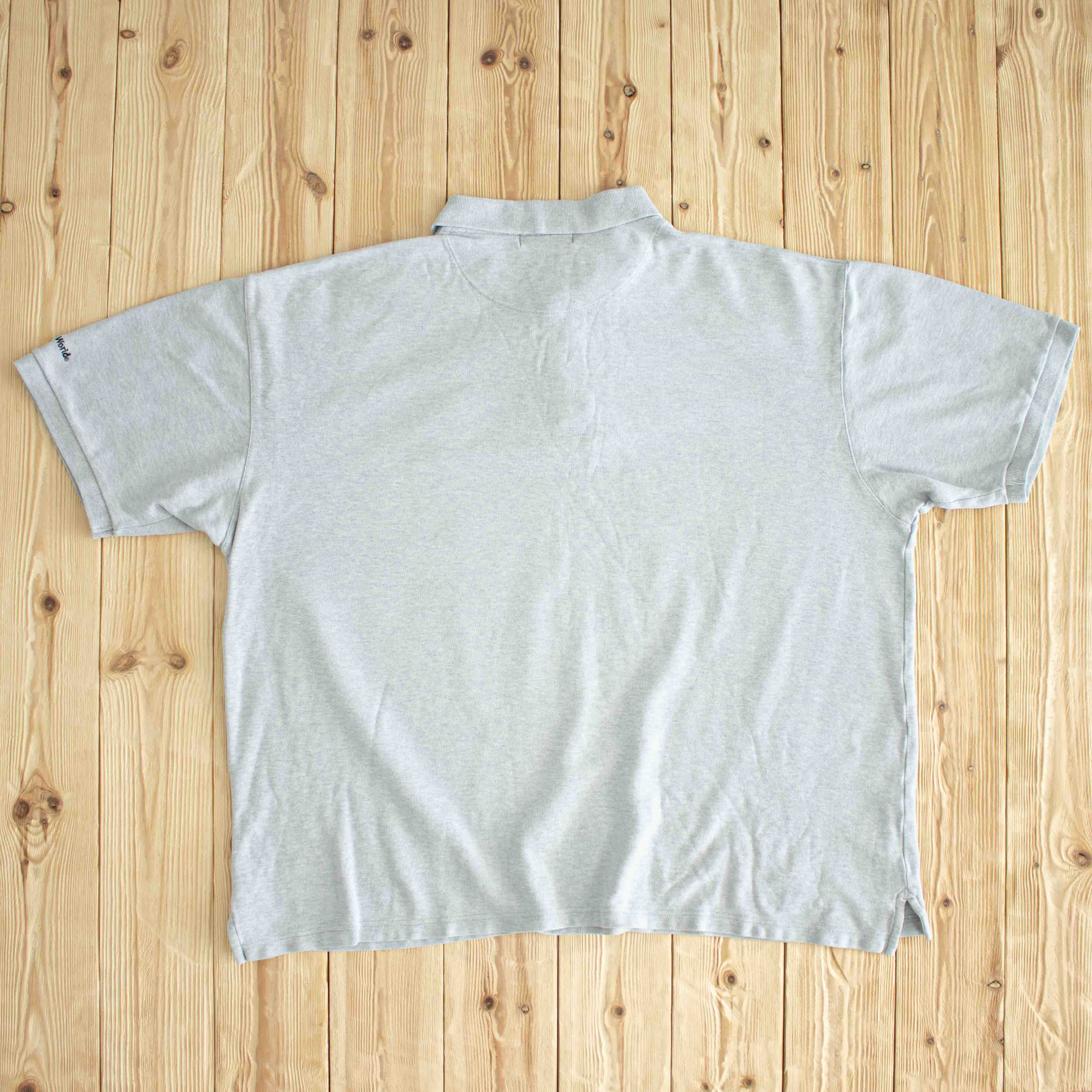 (XL) Walt Disney Goofy Golf Vintage Embroidered Polo Gray