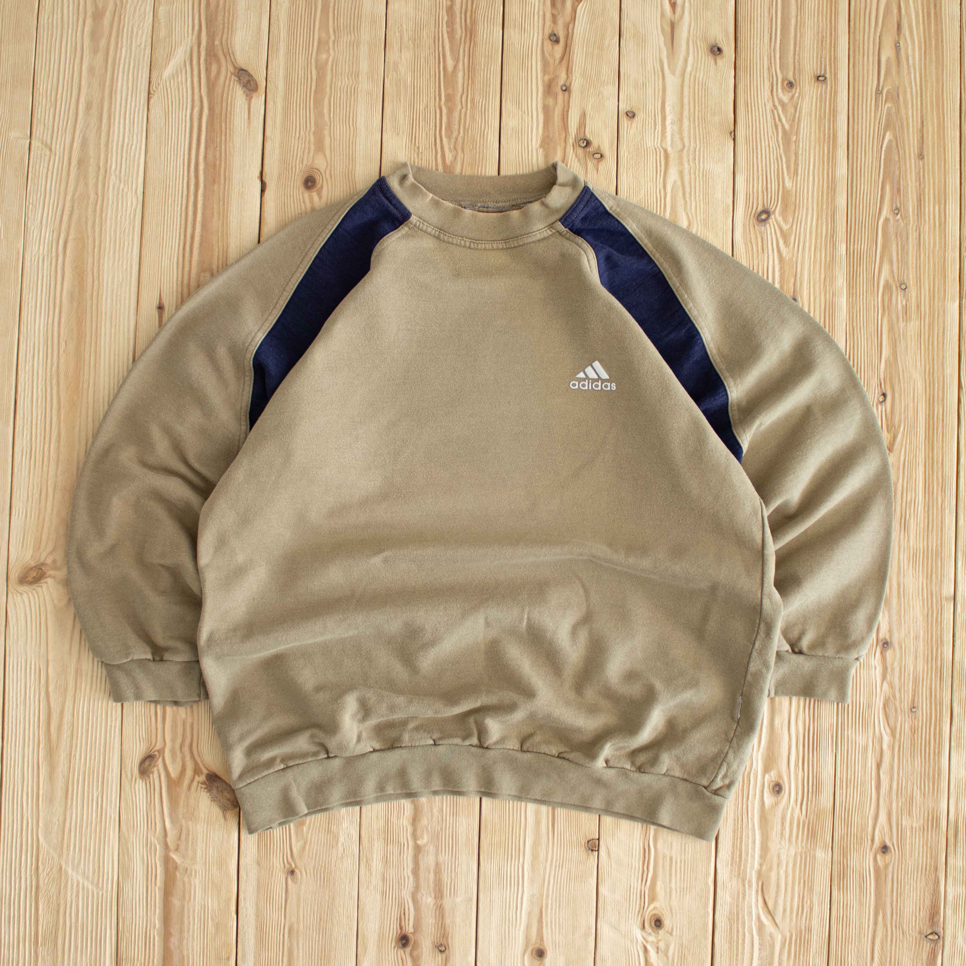 (S) Adidas Vintage Sweatshirt Beige