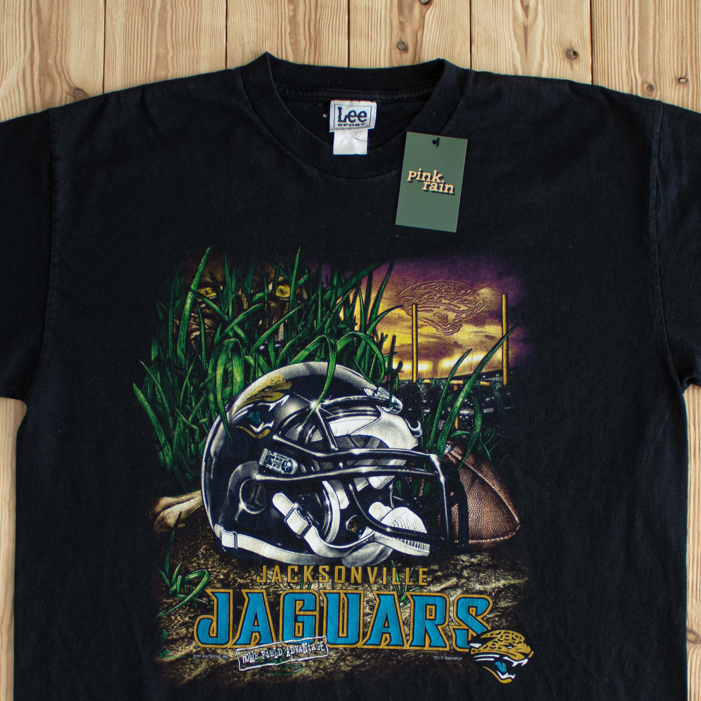 (XL) 2000 Lee Jacksonville Jaguars Vintage T-Shirt Black