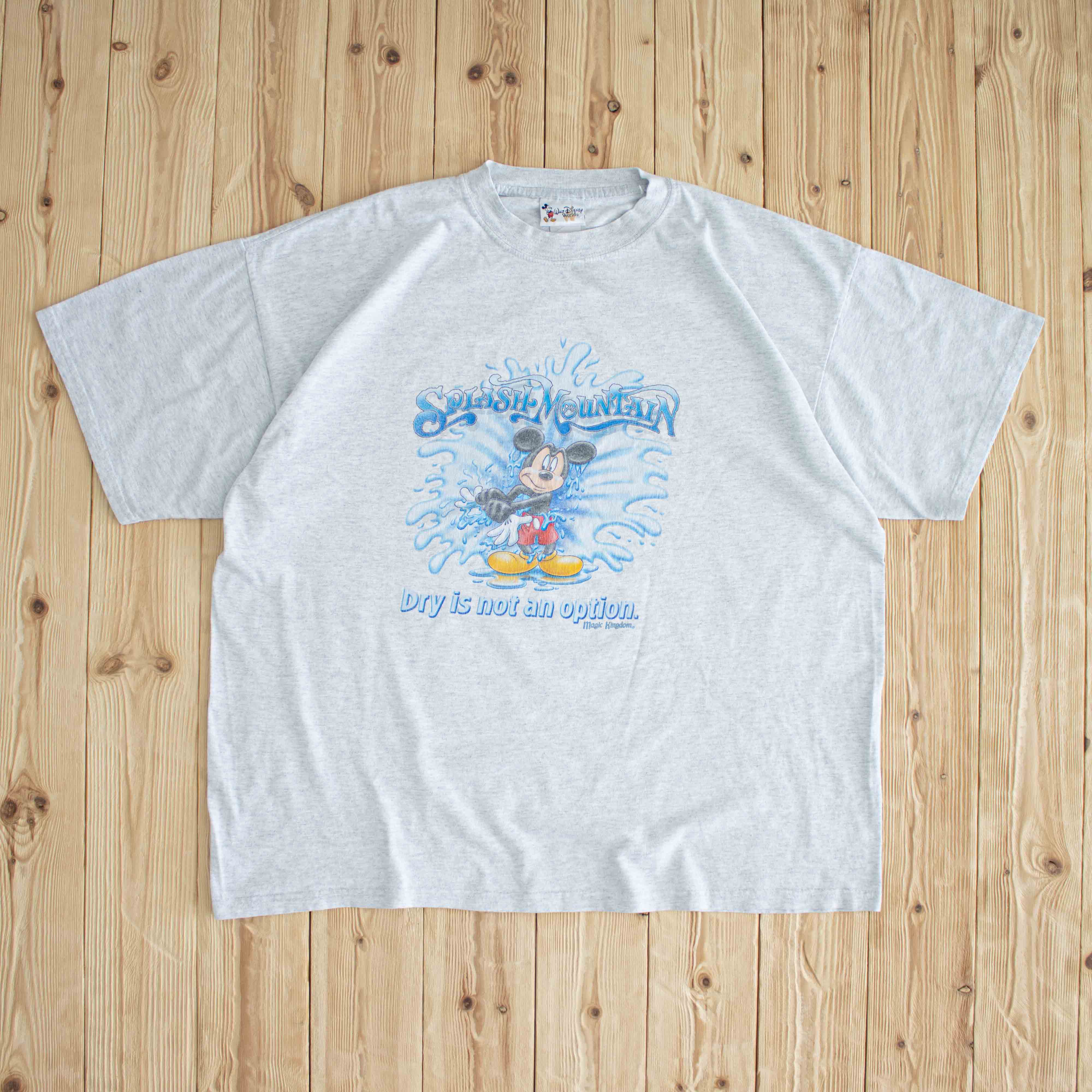 (XL) Disney 'Dry Is Not An Option' Vintage T-Shirt Gray