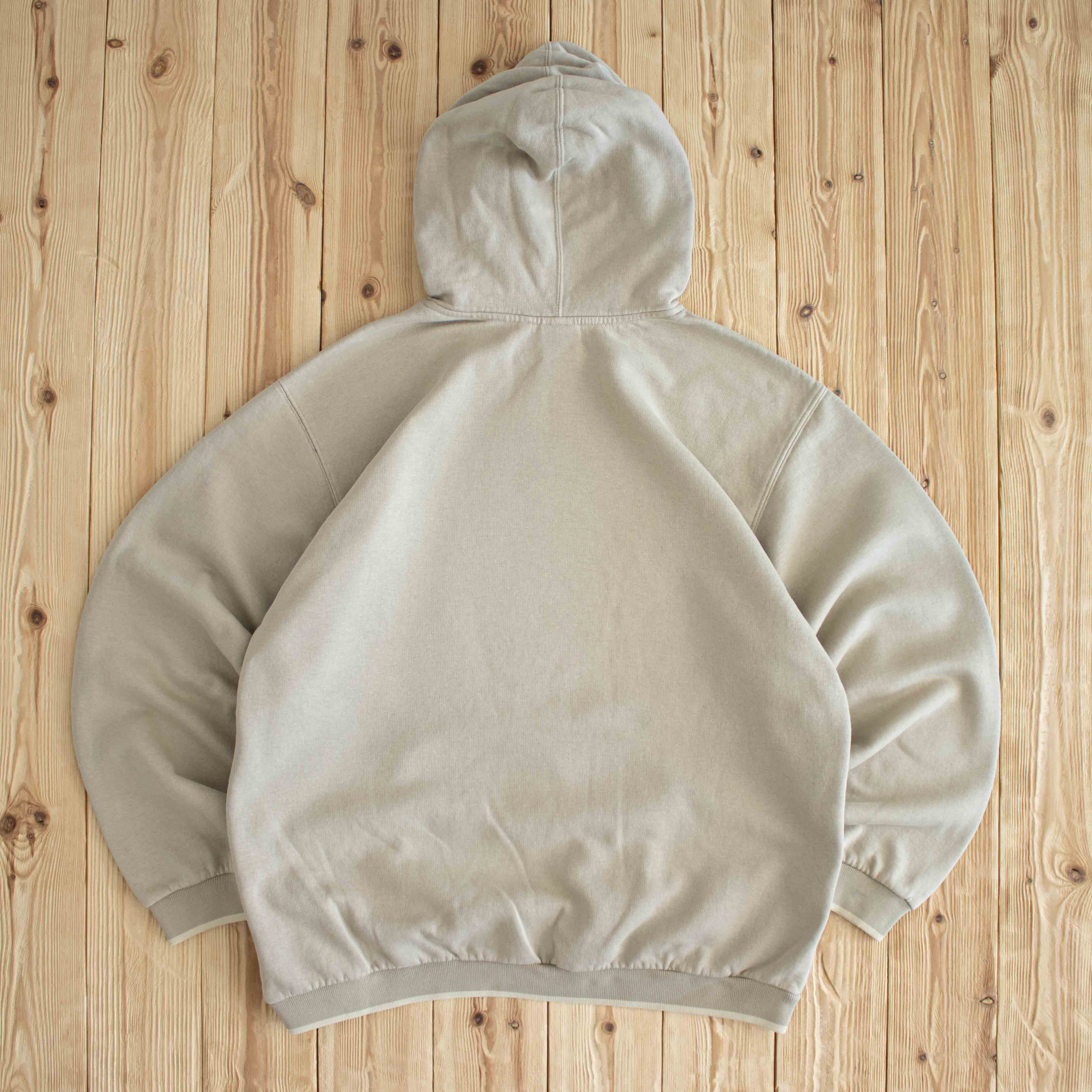 (XL) Nike Vintage Essential Embroidered Hoodie Beige