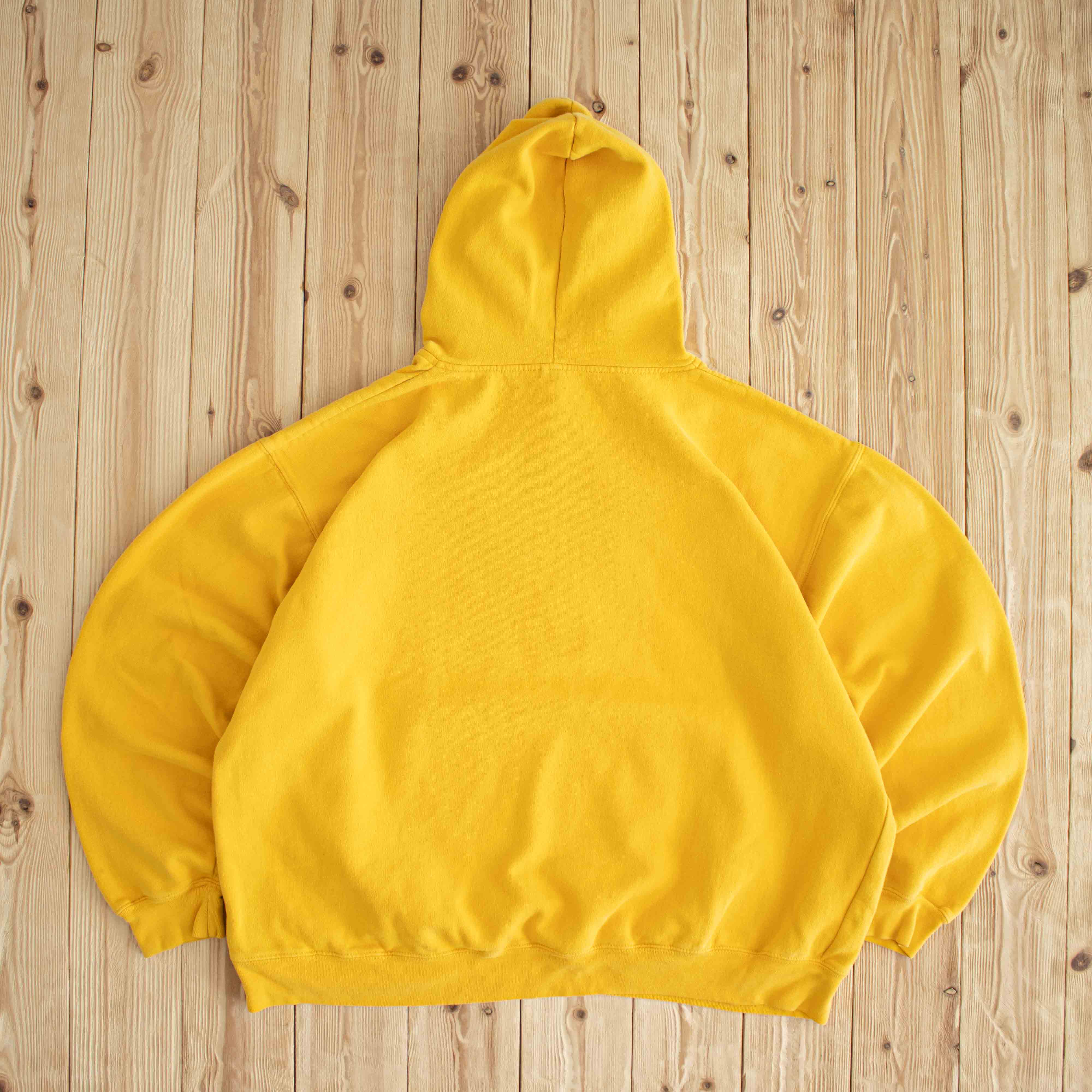 (XL) Starter USA Vintage Embroidered Hoodie Yellow