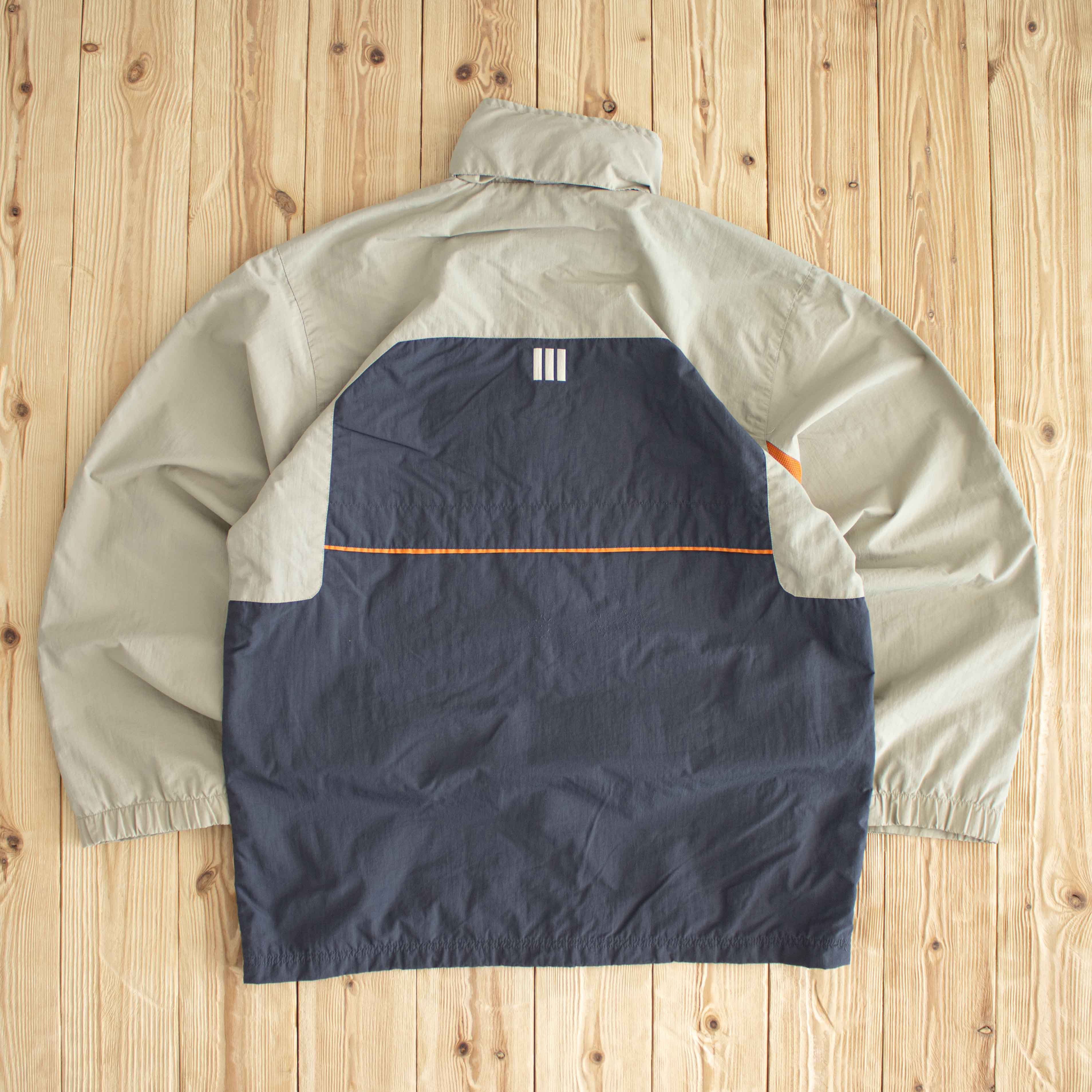 (XL) Adidas Vintage Embroidered Jacket Beige