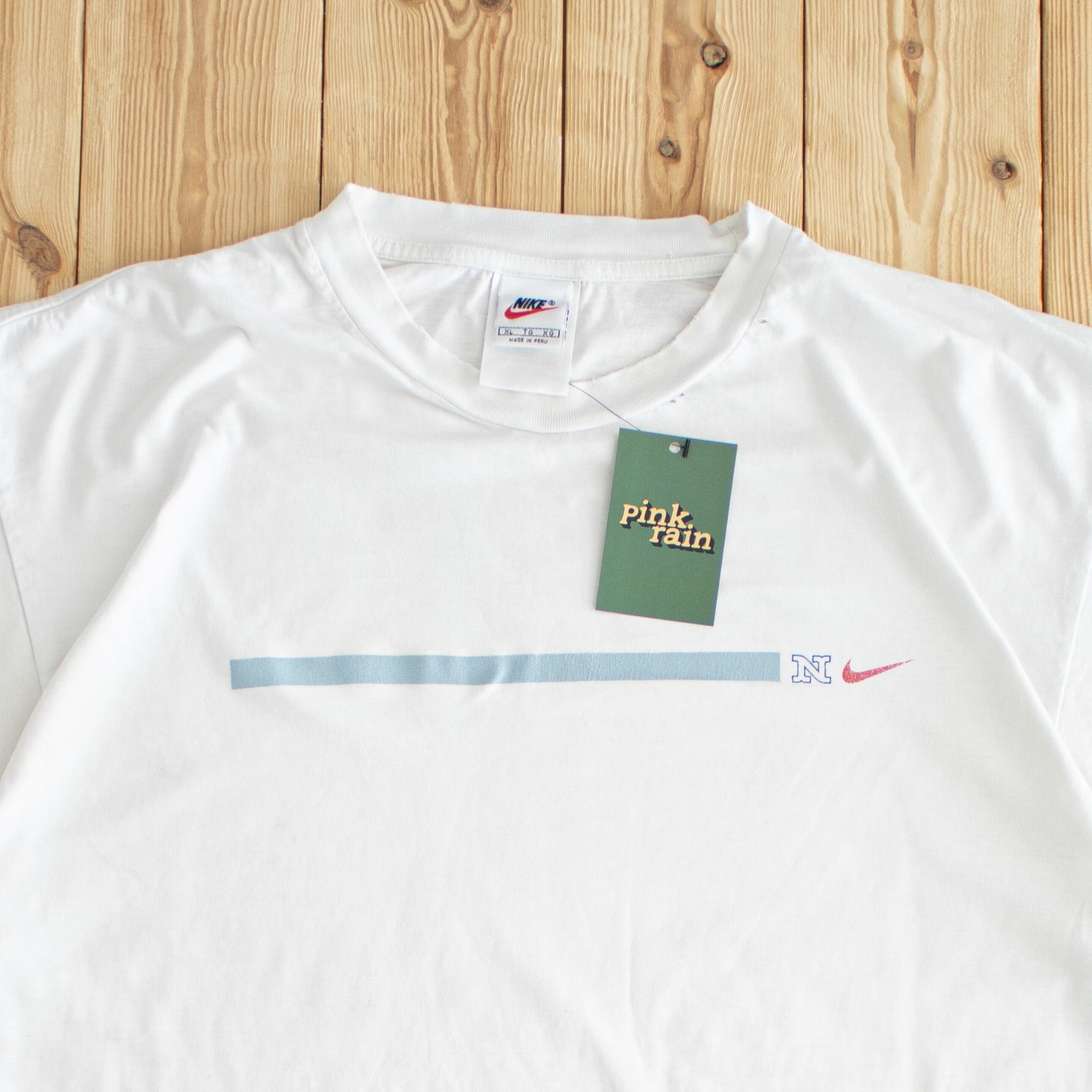 (XL) 90s Nike Vintage Printed T-Shirt White