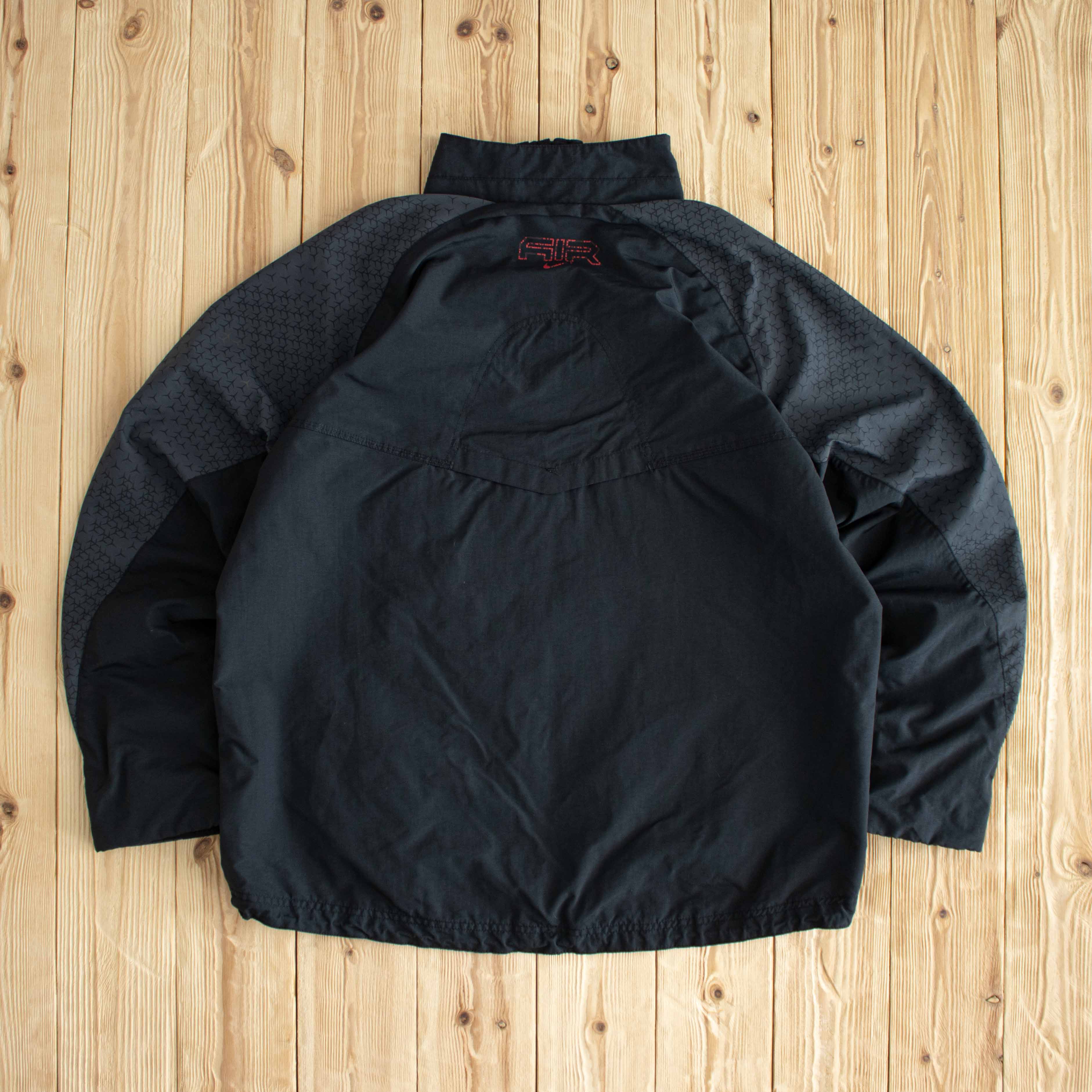 (L) Nike Air Vintage Embroidered Jacket Black