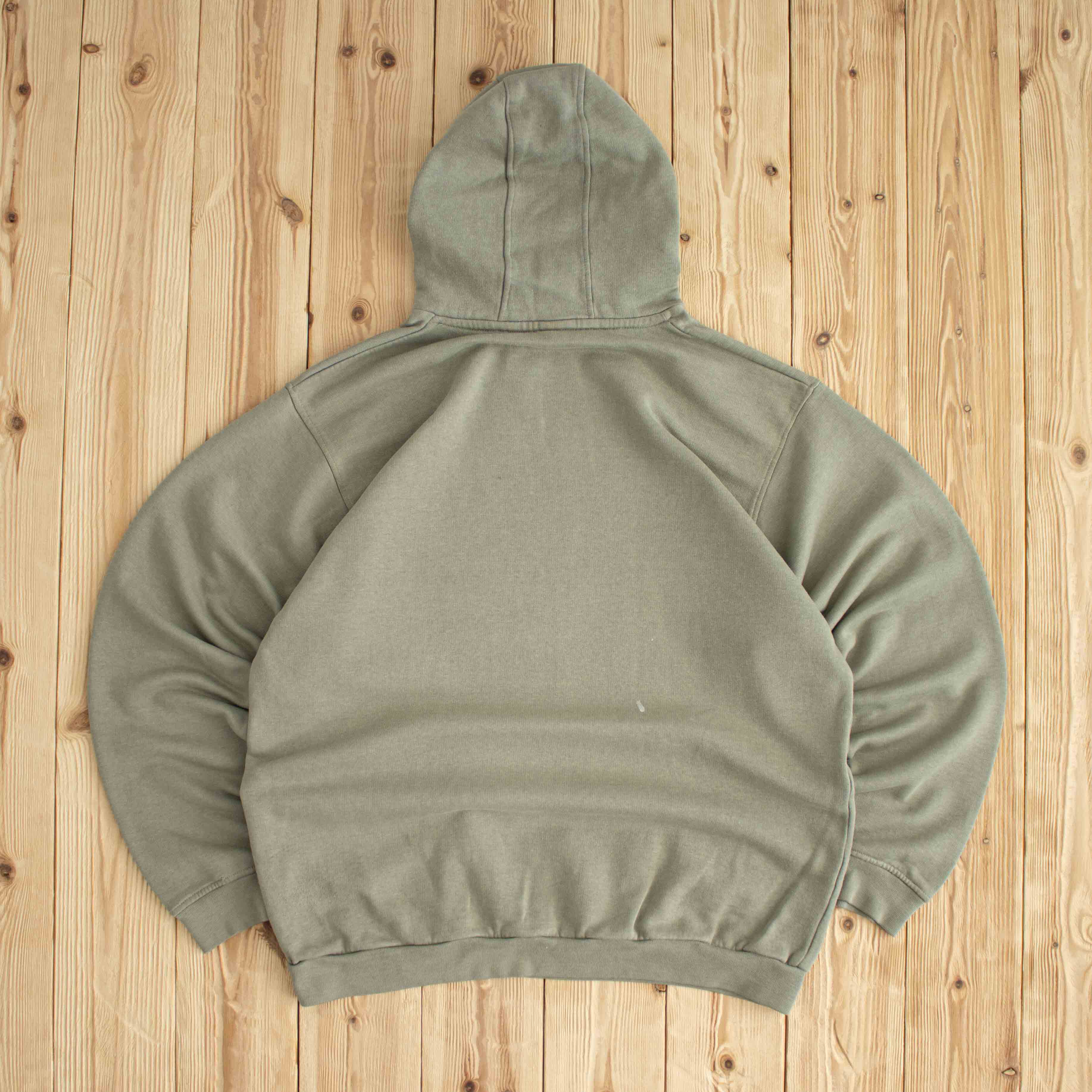 (M/L) Nike Athletic Vintage Embroidered Hoodie Green