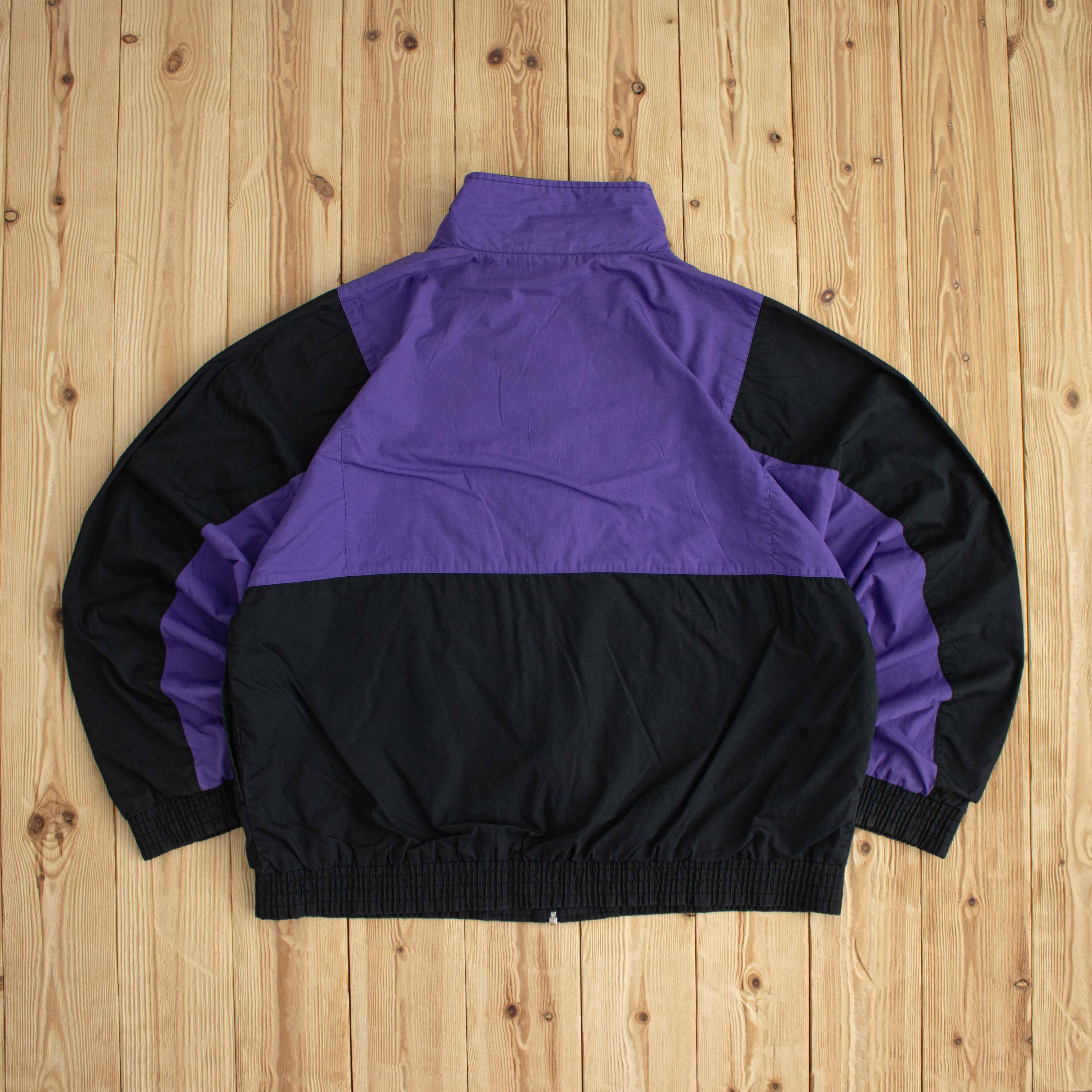 (M) Nike Vintage Essential Embroidered Jacket Purple