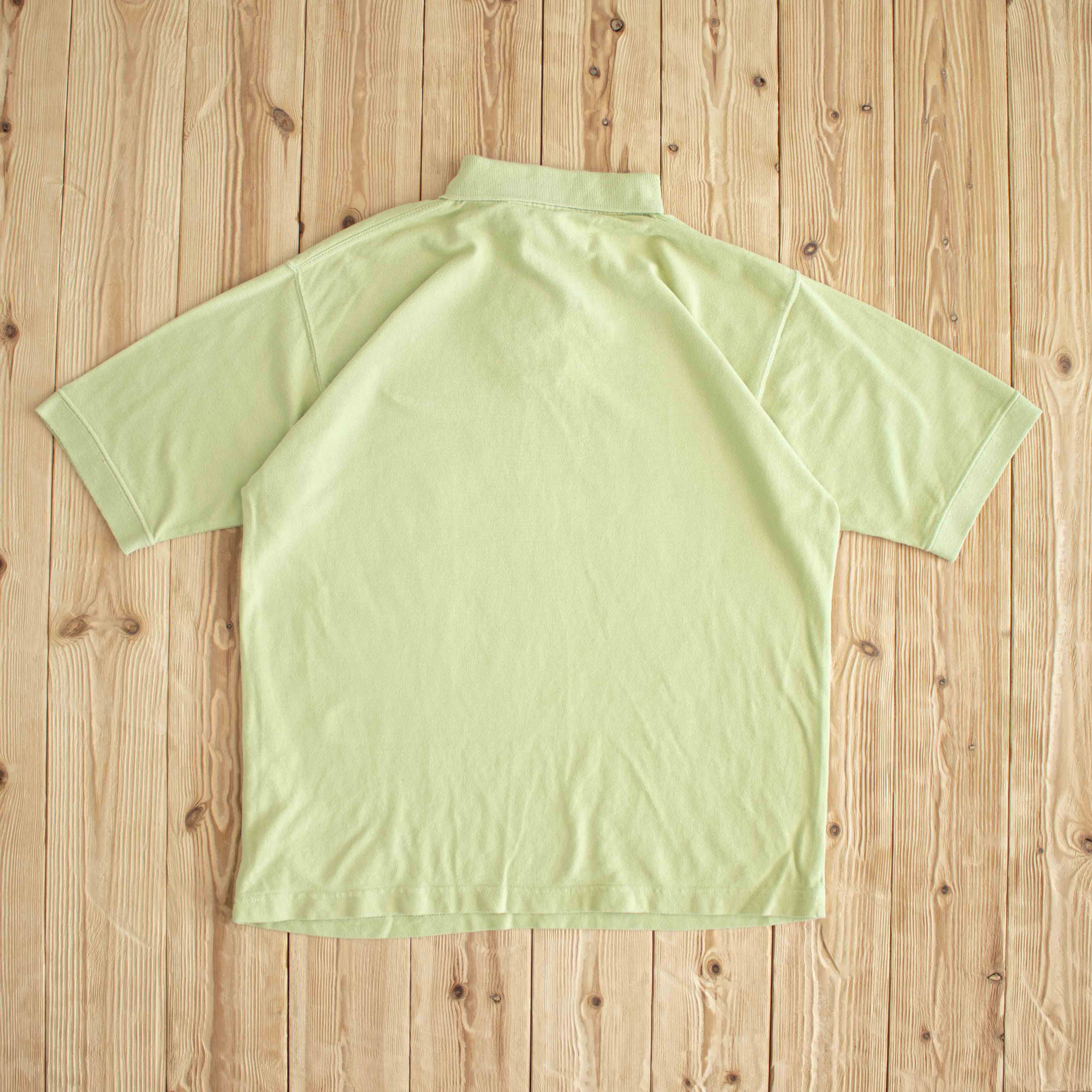 (M/L) Nike Vintage Essential Embroidered Button Up Polo Green