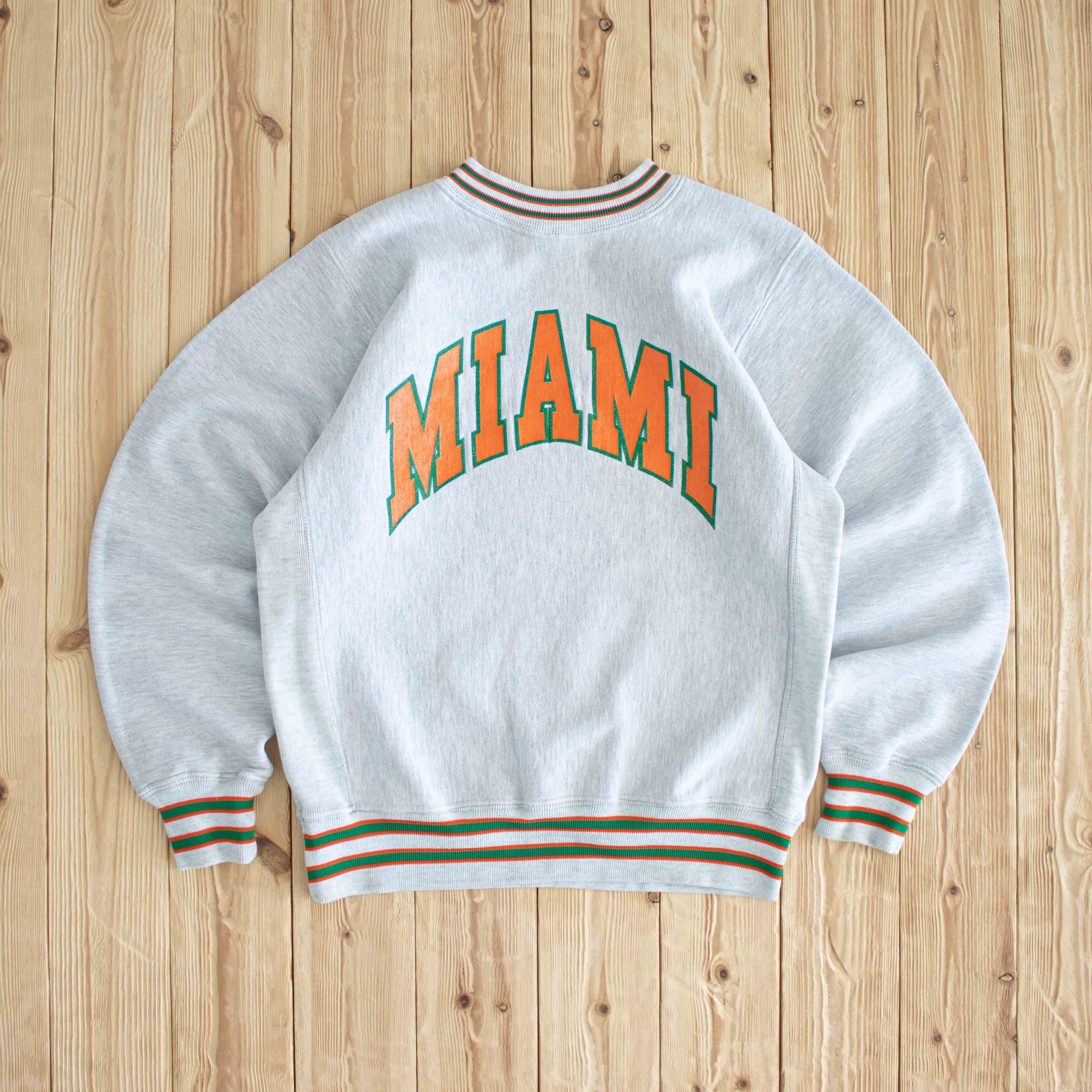 (M) Miami Vintage Heavyweight Sweatshirt Gray
