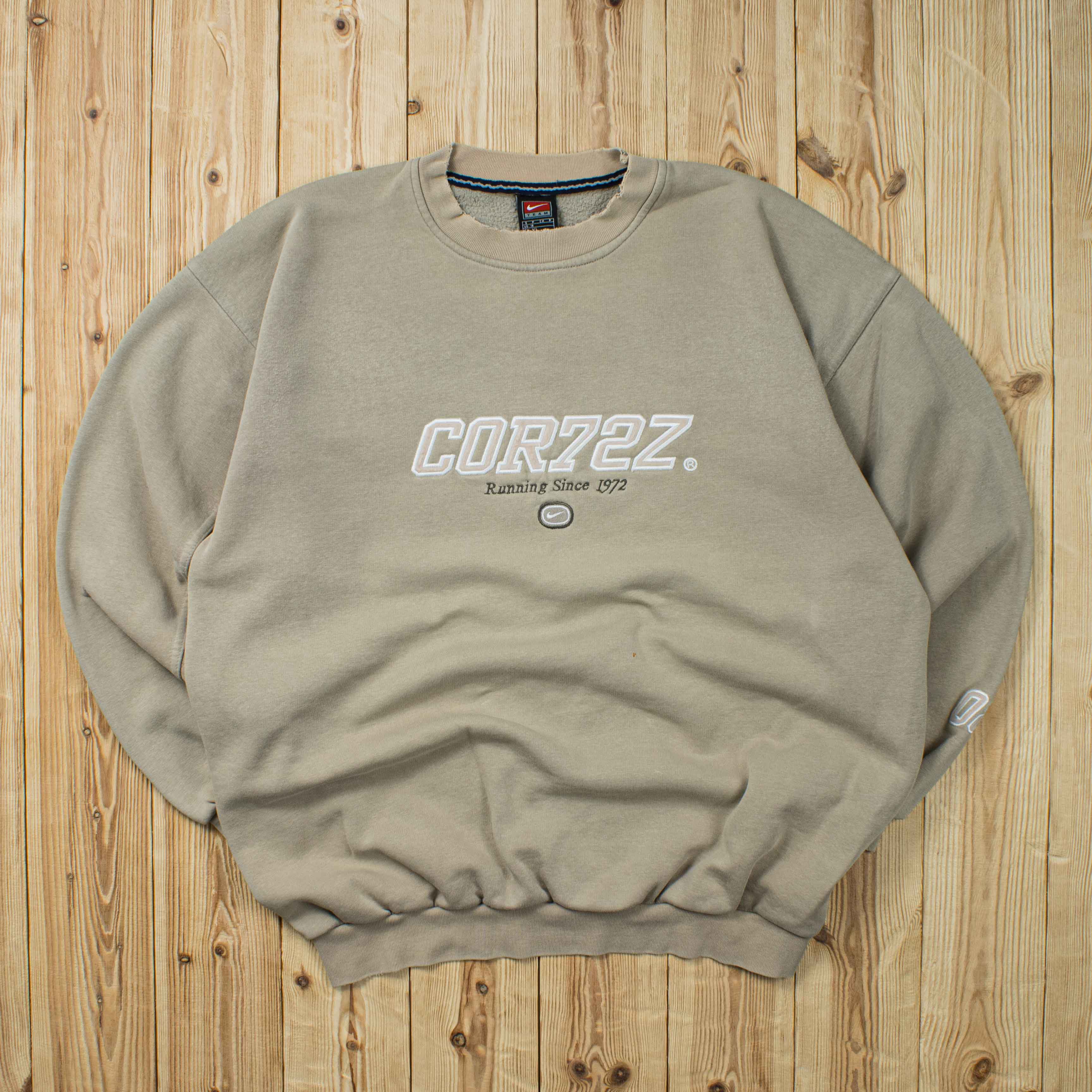 (L) Vintage Nike Cor72z Embroidered Sweatshirt