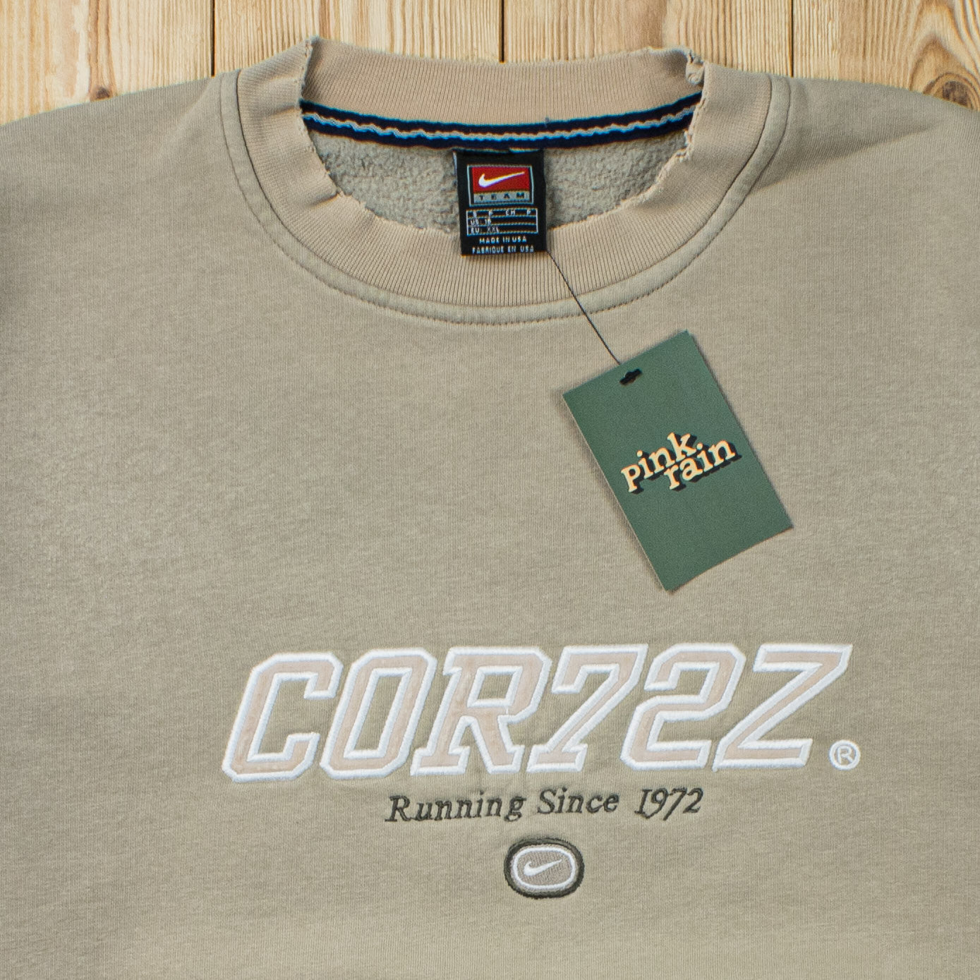 (L) Vintage Nike Cor72z Embroidered Sweatshirt