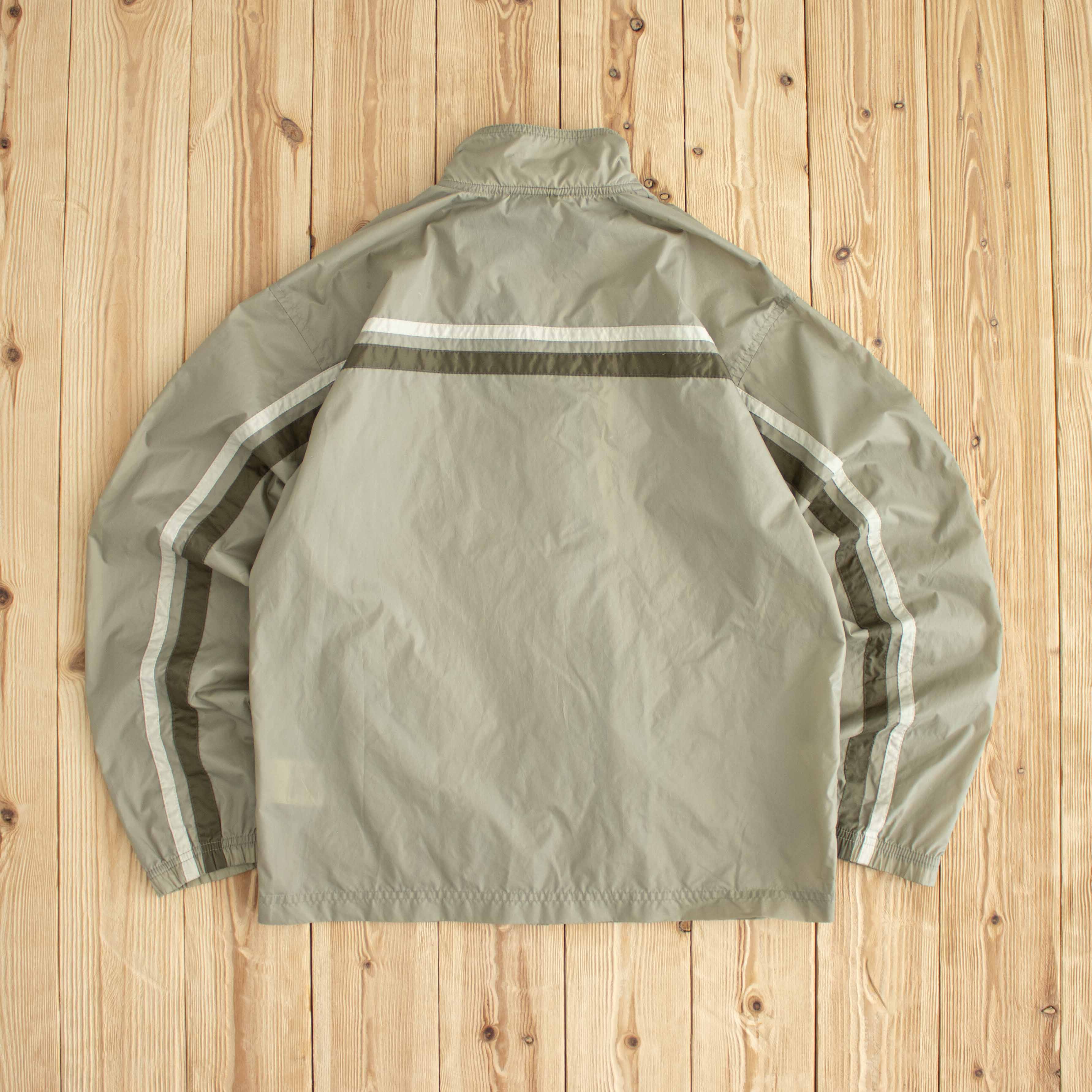 (L) Nike Vintage Embroidered Light Jacket Beige