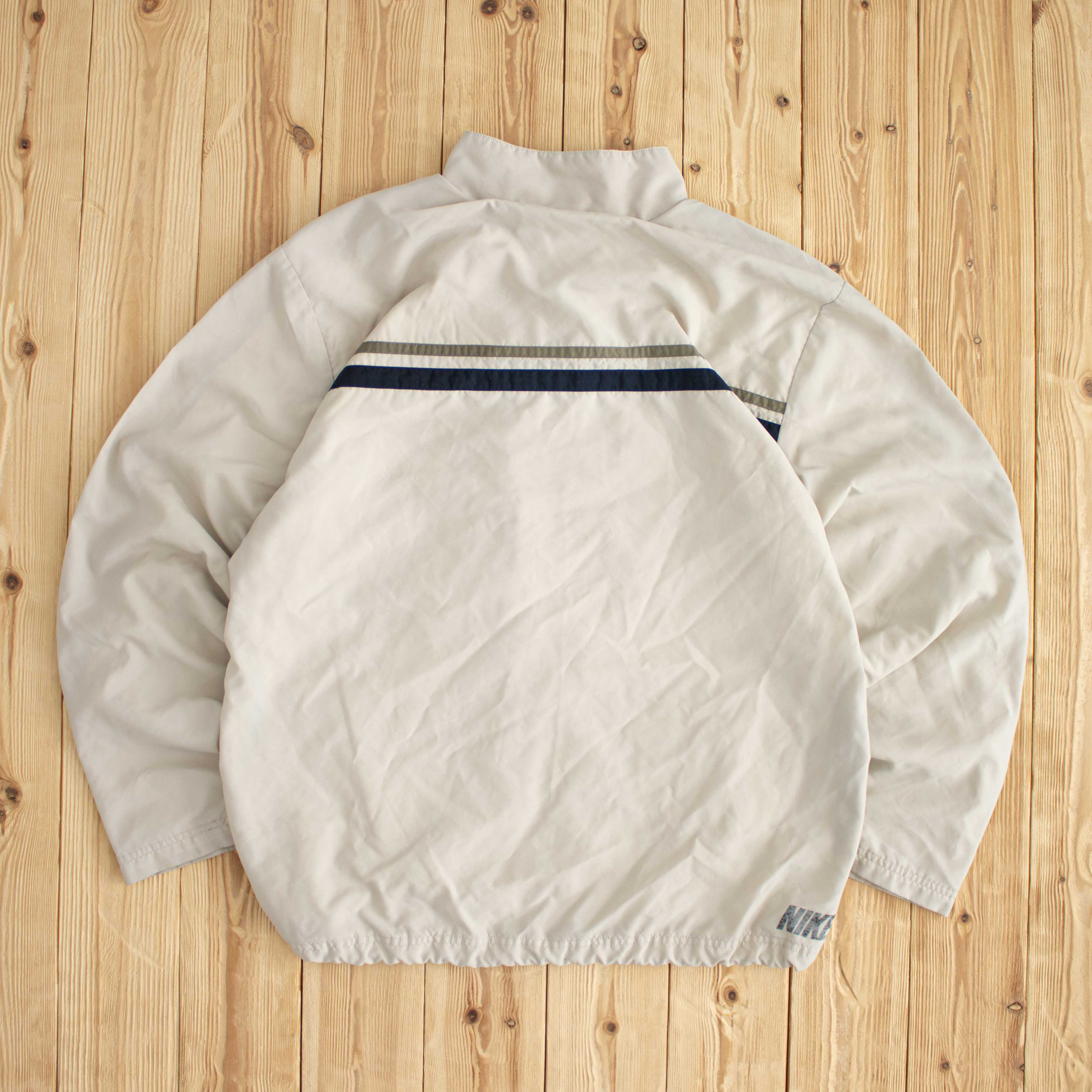 (L) Nike Vintage Embroidered Jacket Beige