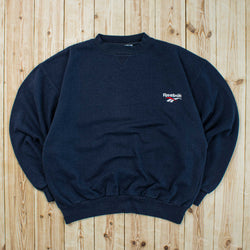 (L) Vintage Reebok Essential Embroidered Sweatshirt